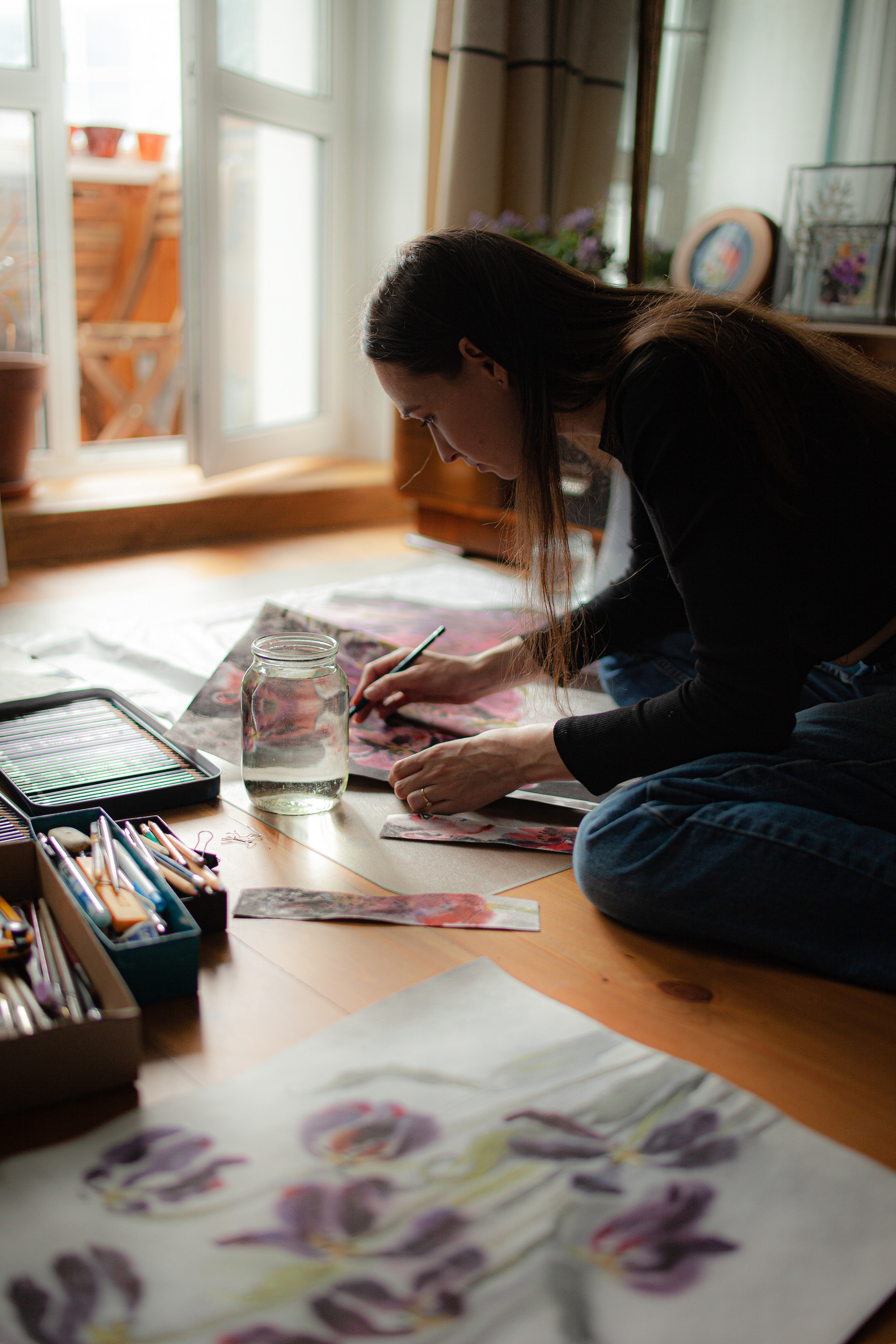 Съемка для художницы Киры Шилиной. Главная