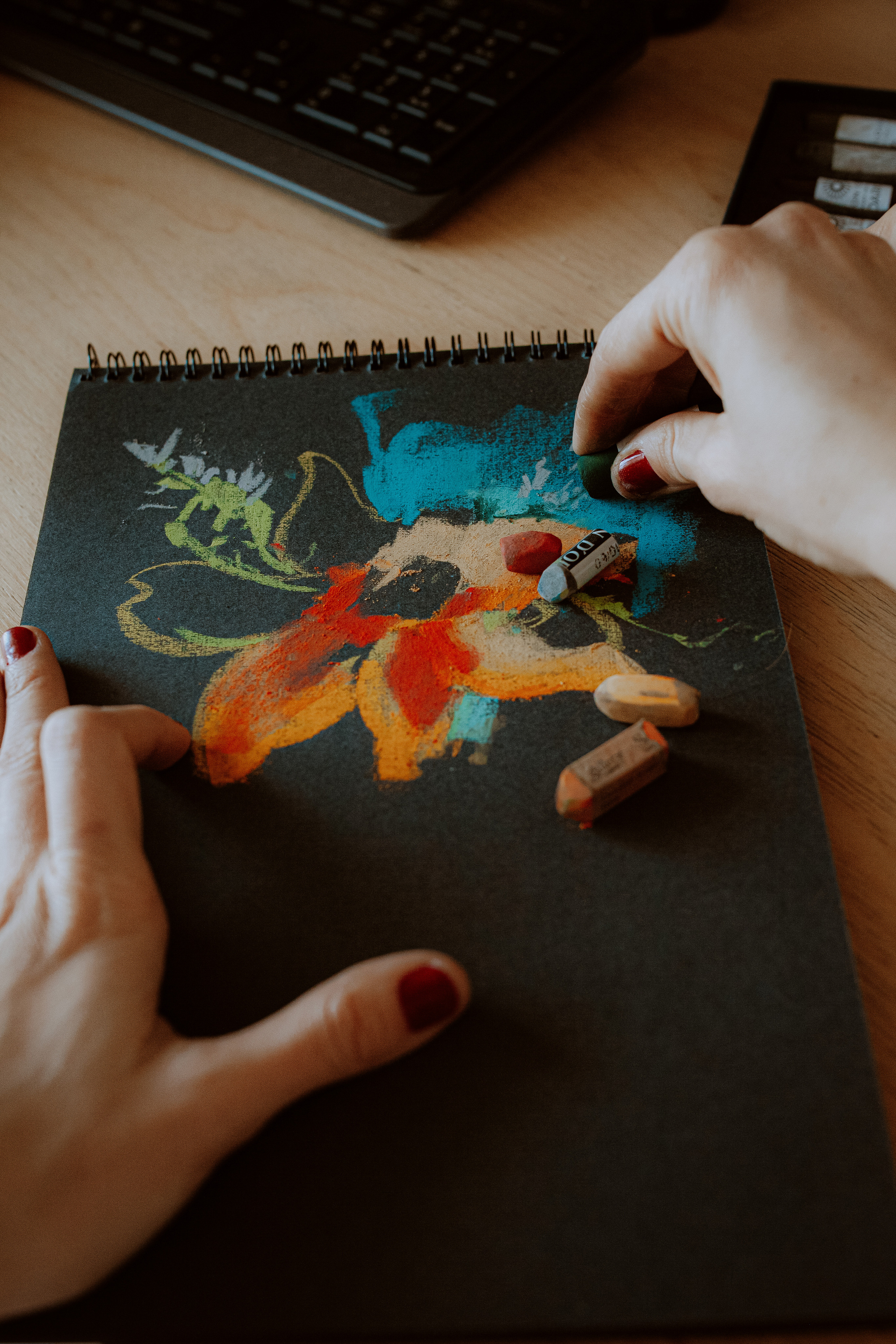 Съемка для художницы Юлии Рябовой. Главная