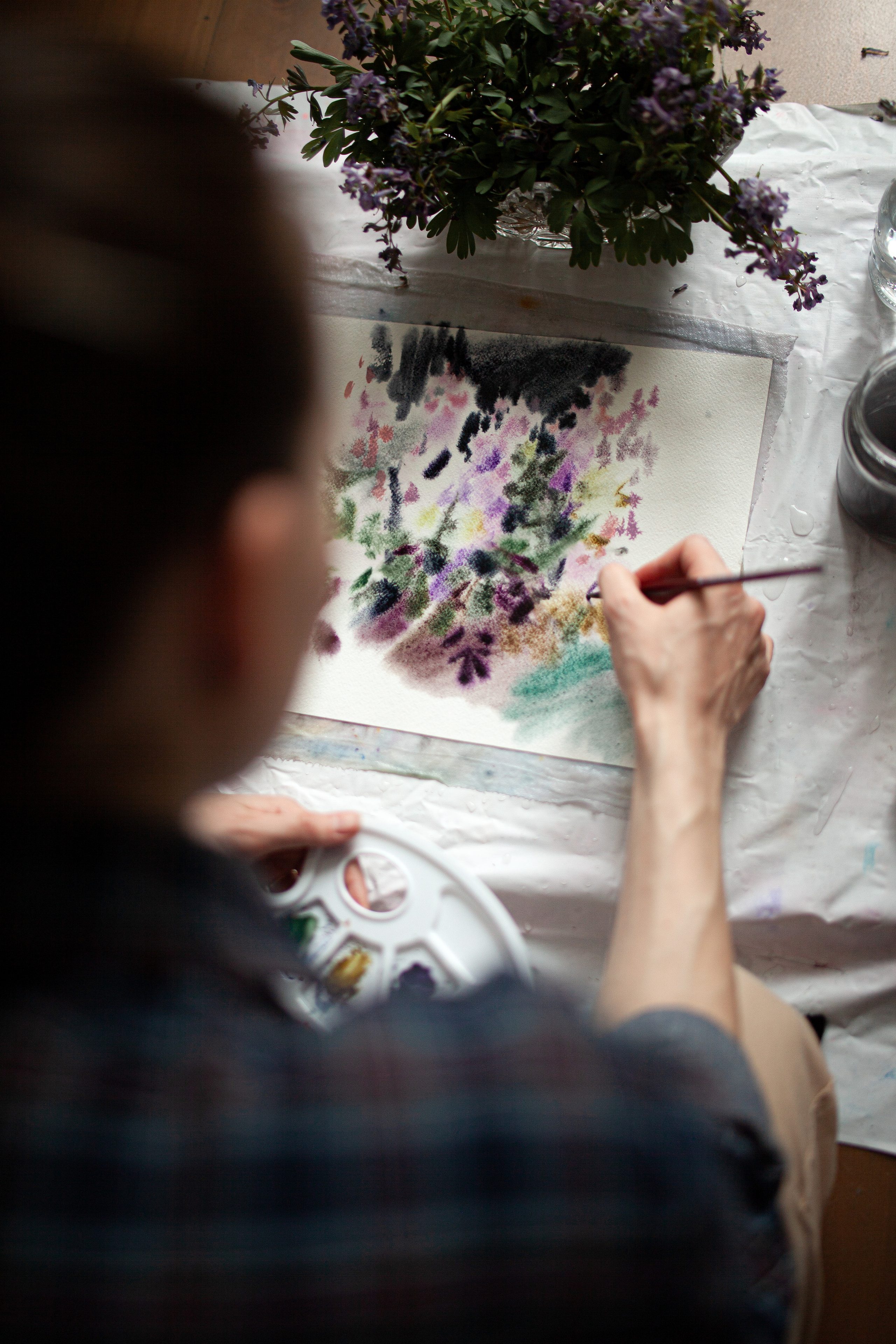 Съемка для художницы Киры Шилиной. Главная