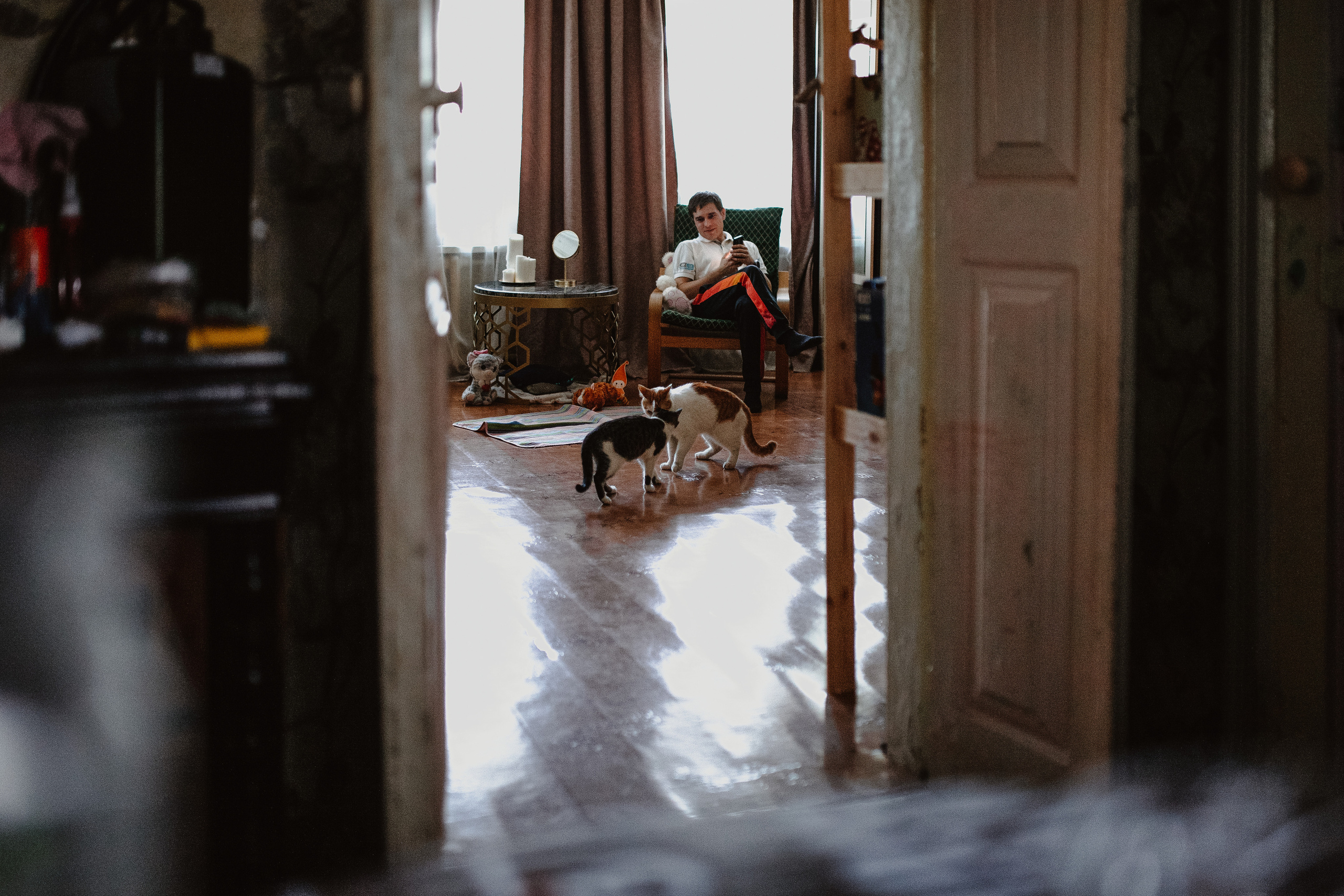 Дмитрий, Александра и Кира. Главная