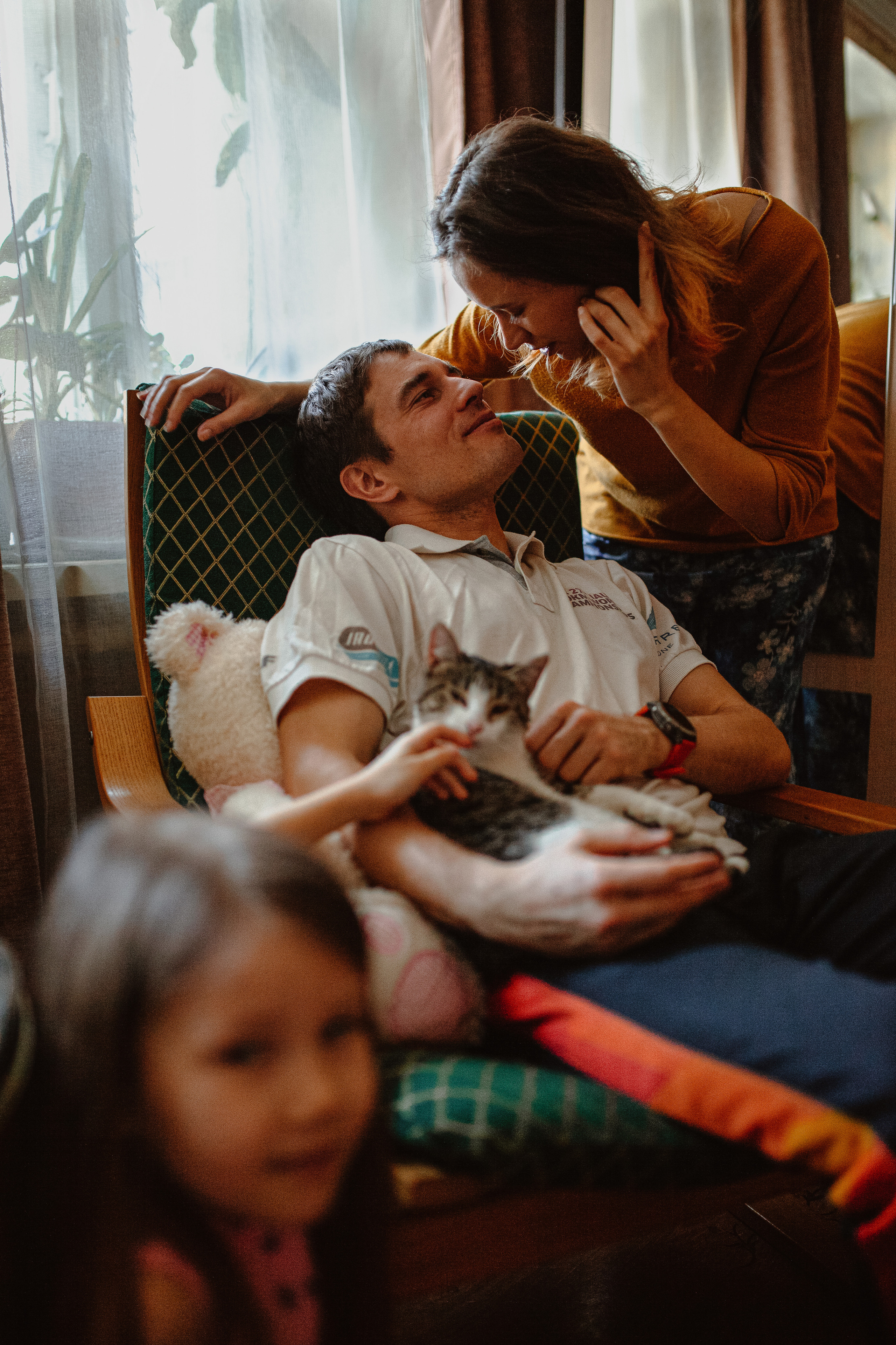 Дмитрий, Александра и Кира. Главная