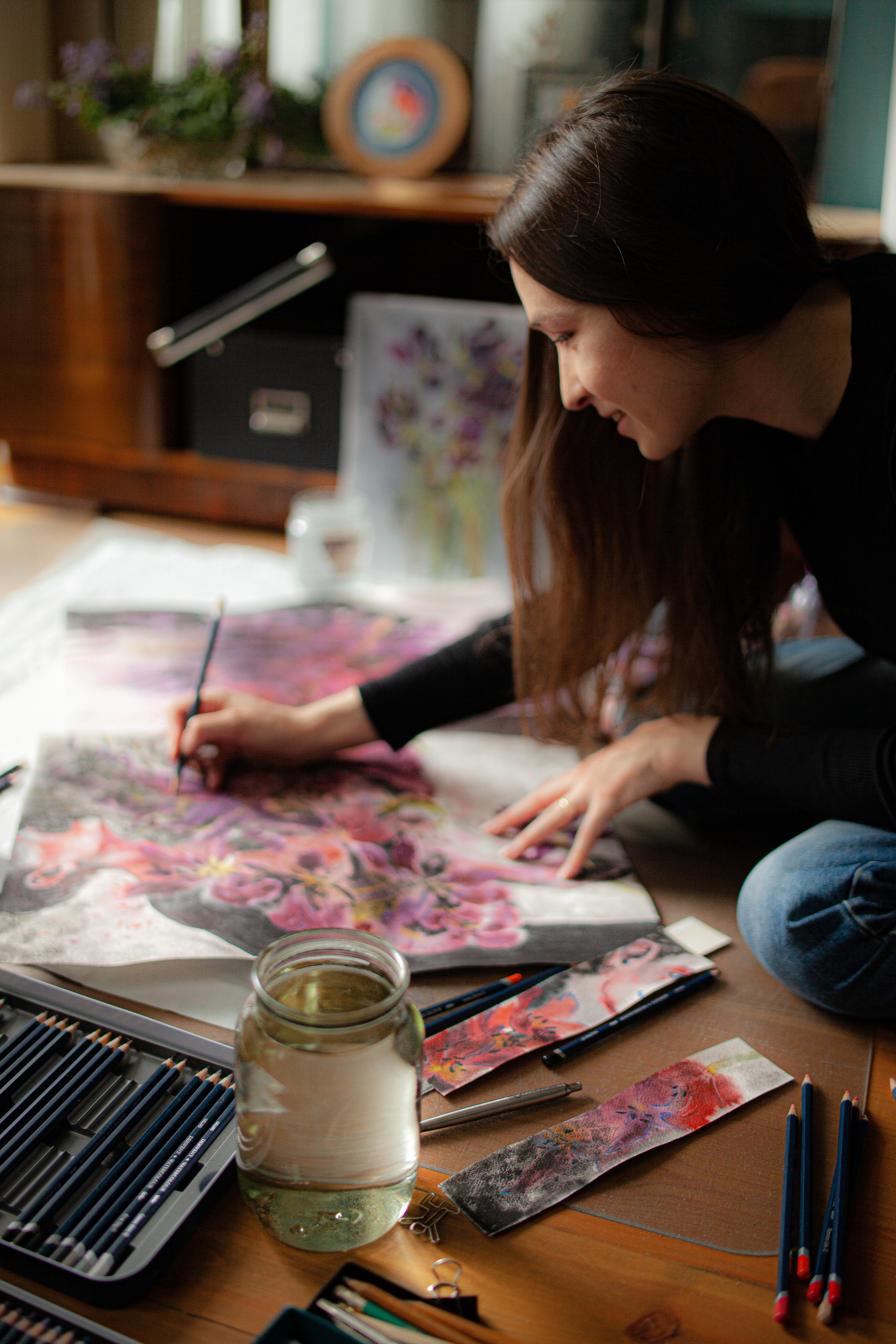 Съемка для художницы Киры Шилиной. Главная