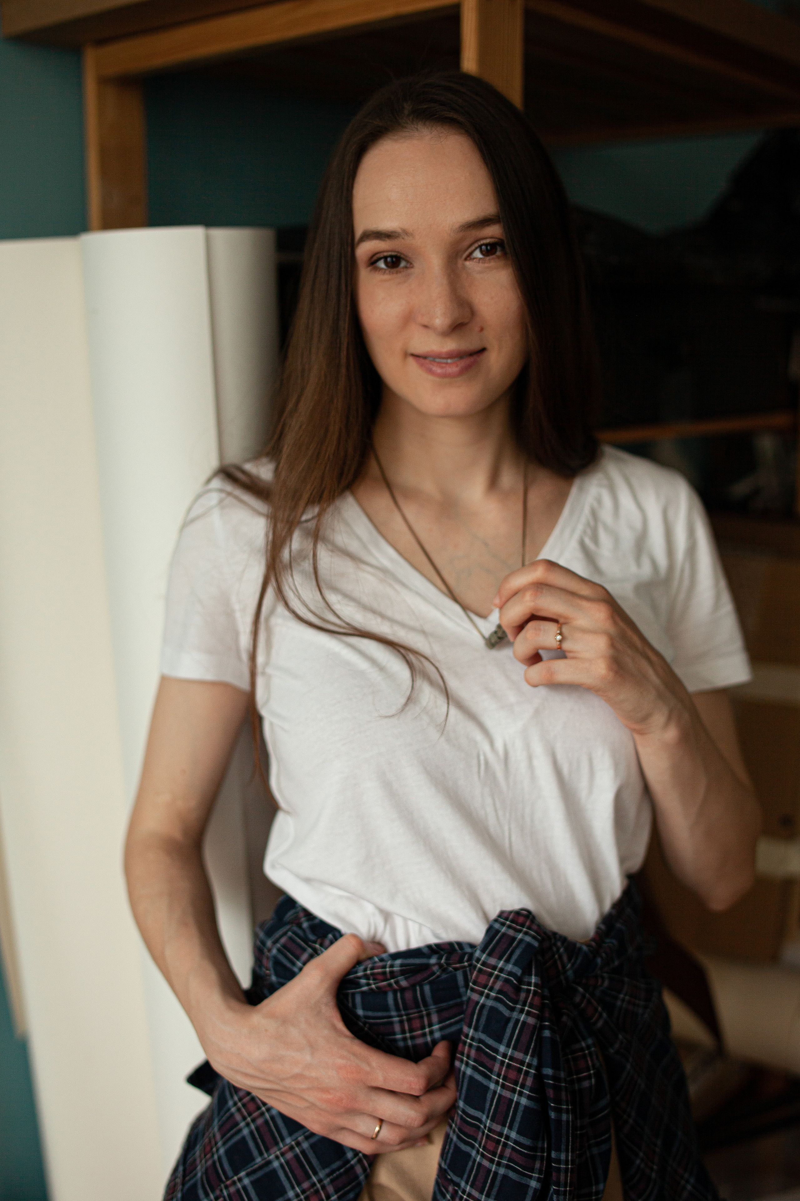 Съемка для художницы Киры Шилиной. Главная