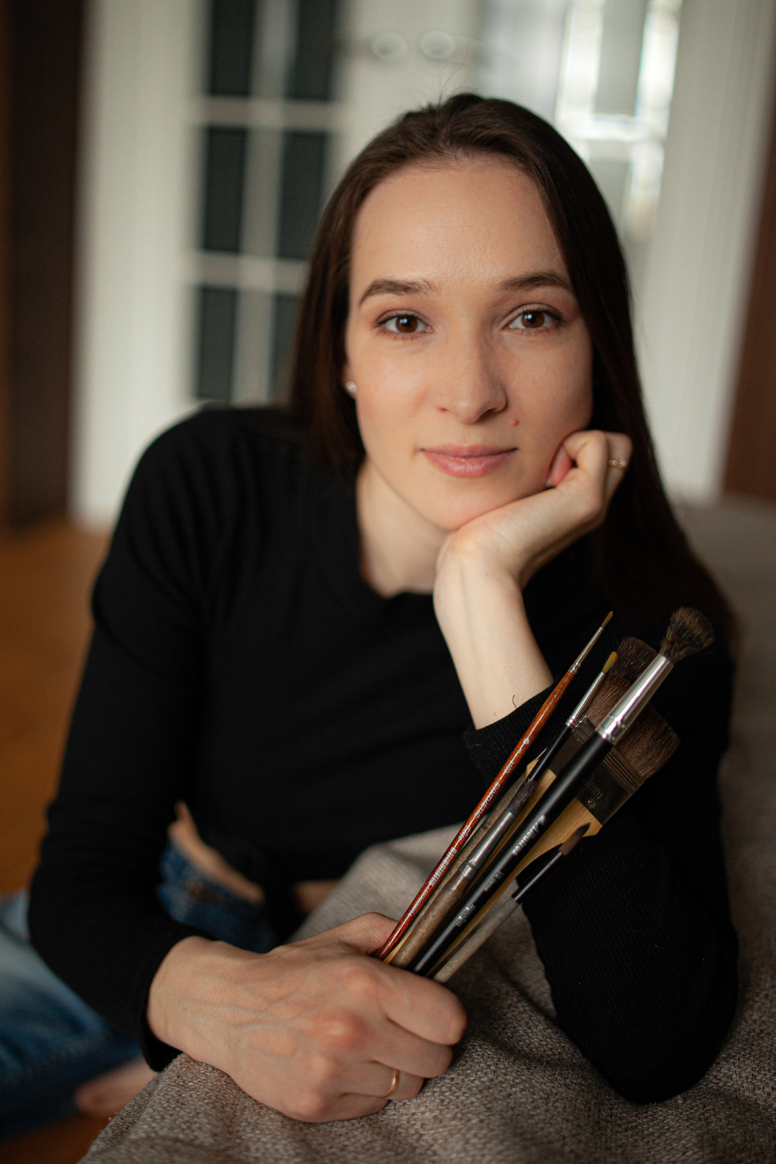 Съемка для художницы Киры Шилиной. Главная