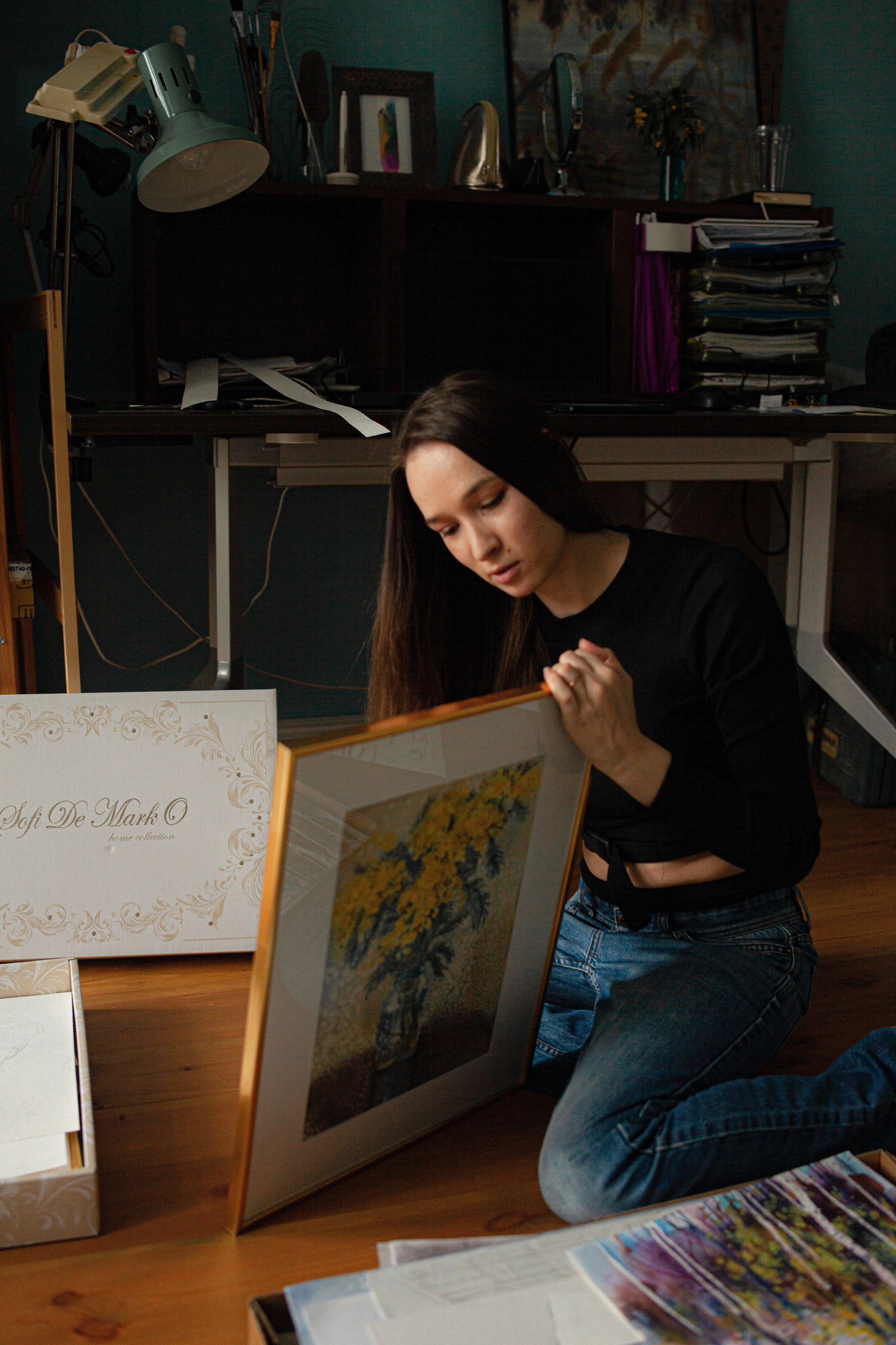 Съемка для художницы Киры Шилиной. Главная