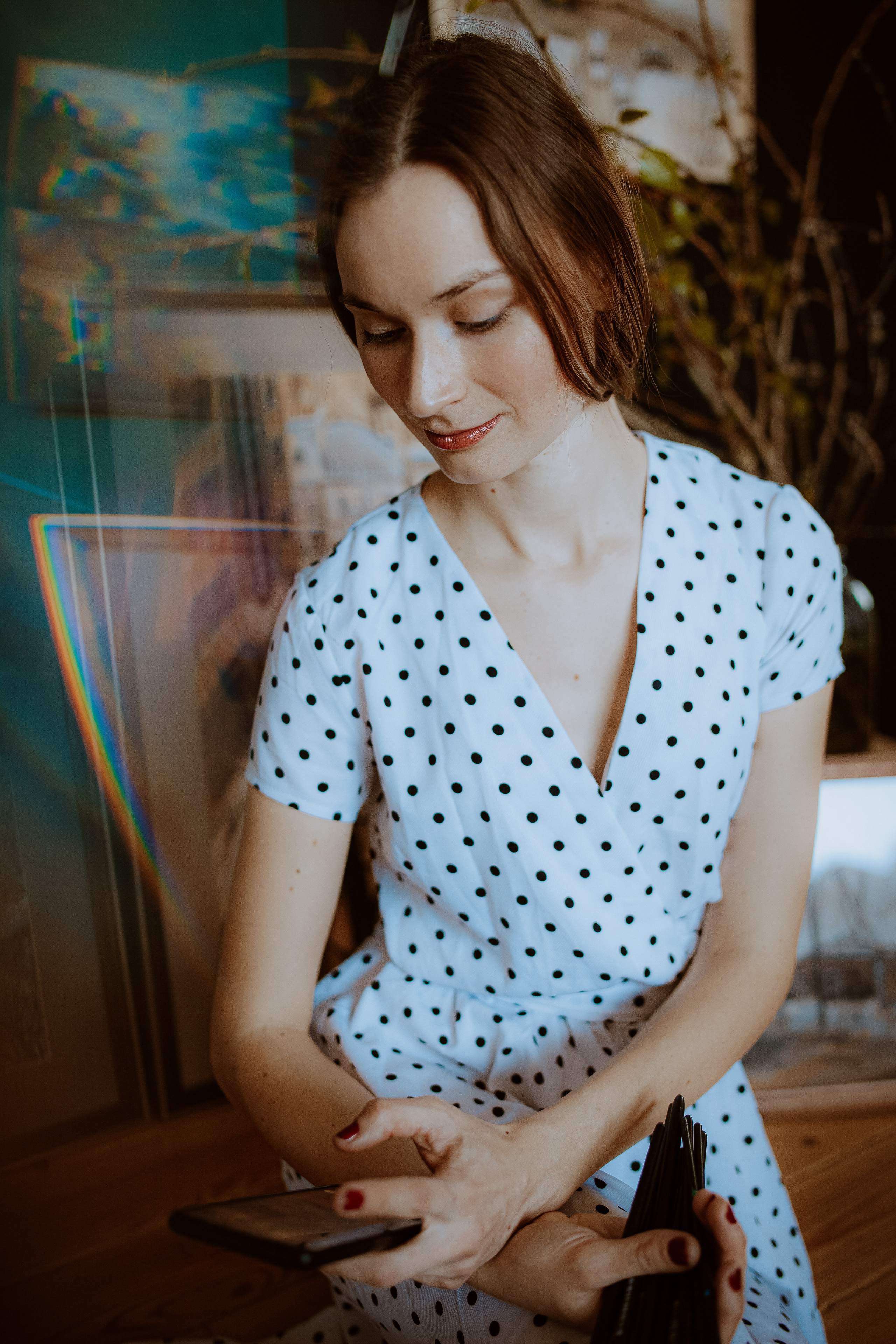 Съемка для художницы Юлии Рябовой. Главная