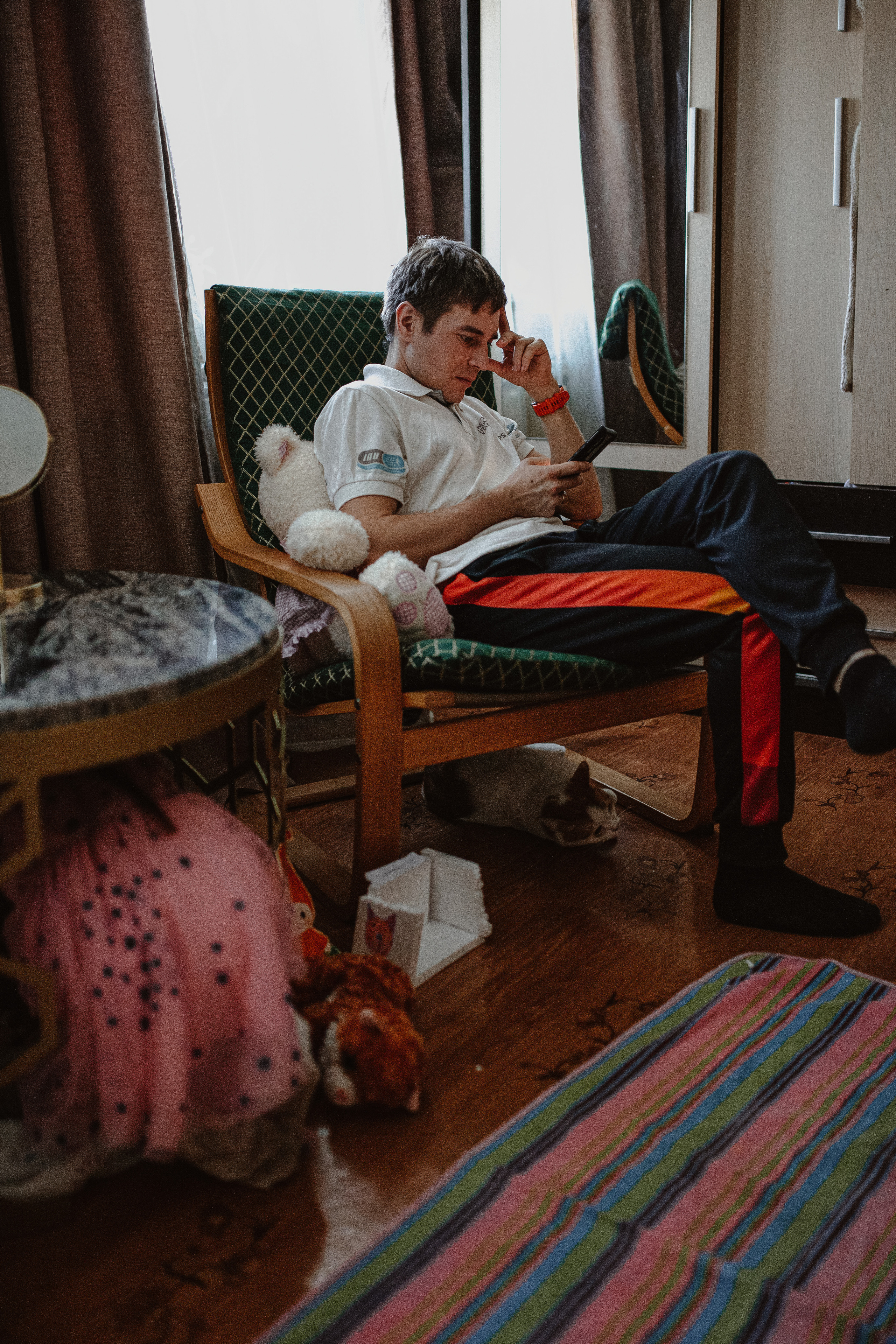 Дмитрий, Александра и Кира. Главная