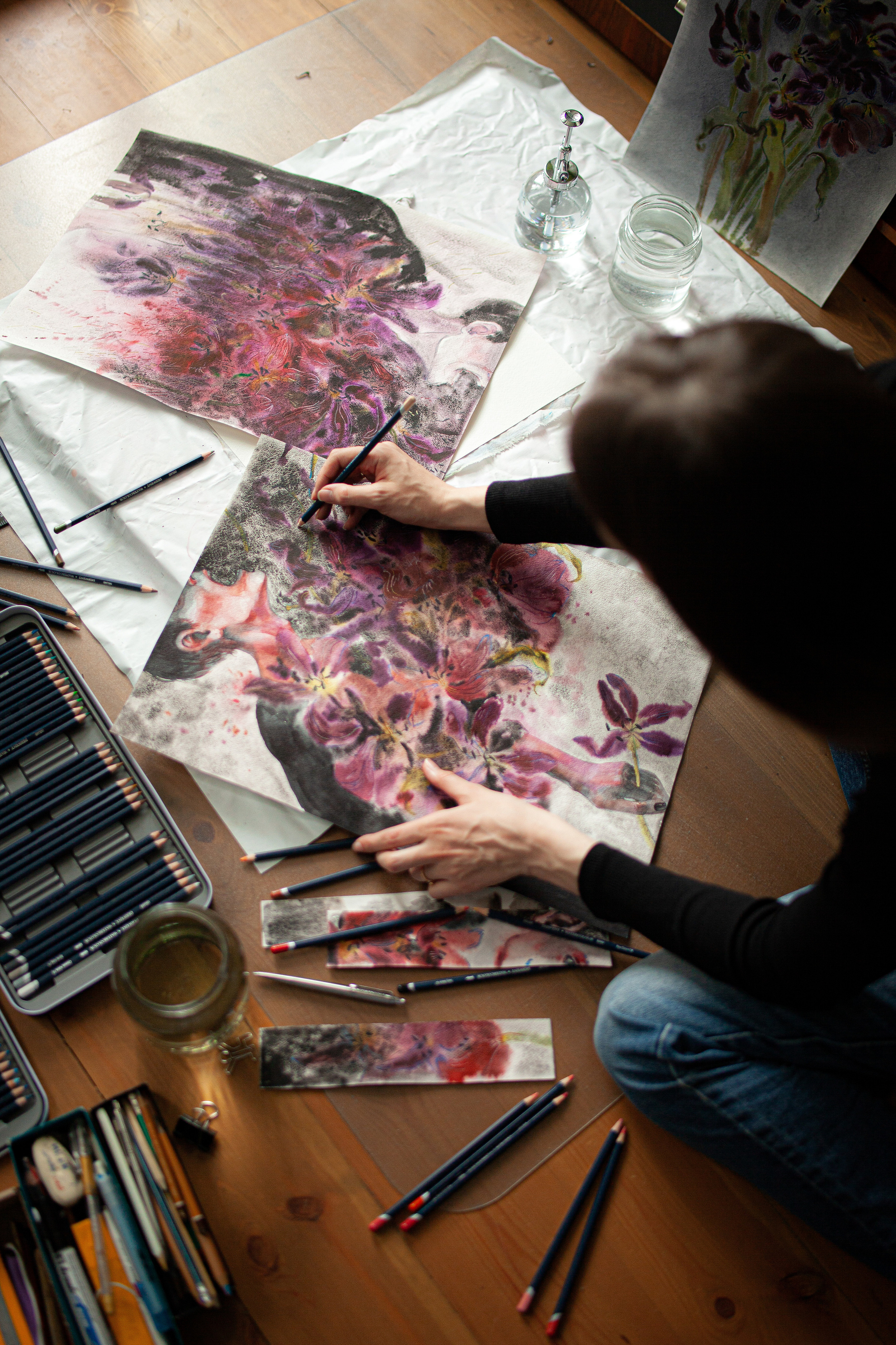 Съемка для художницы Киры Шилиной. Главная