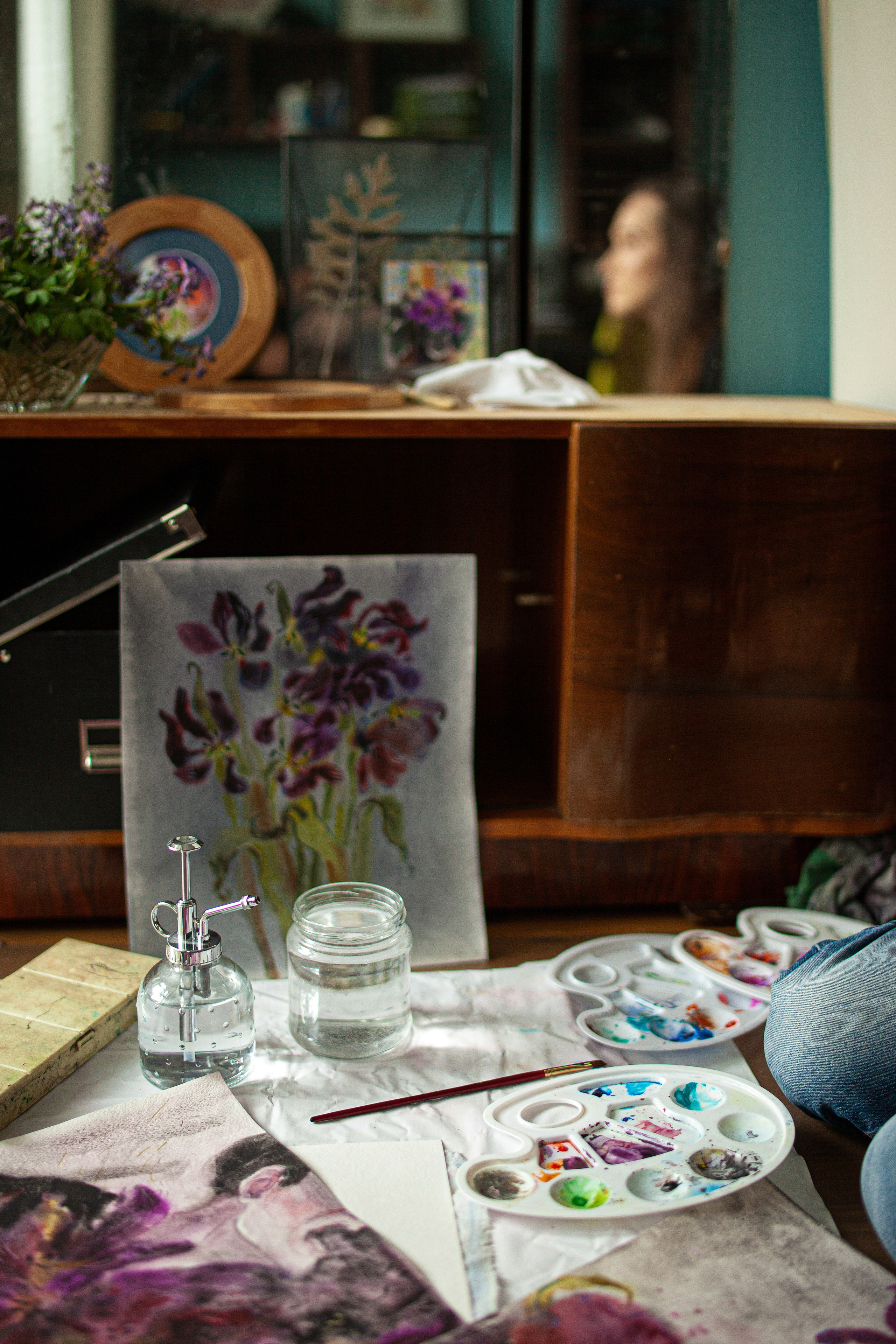 Съемка для художницы Киры Шилиной. Главная