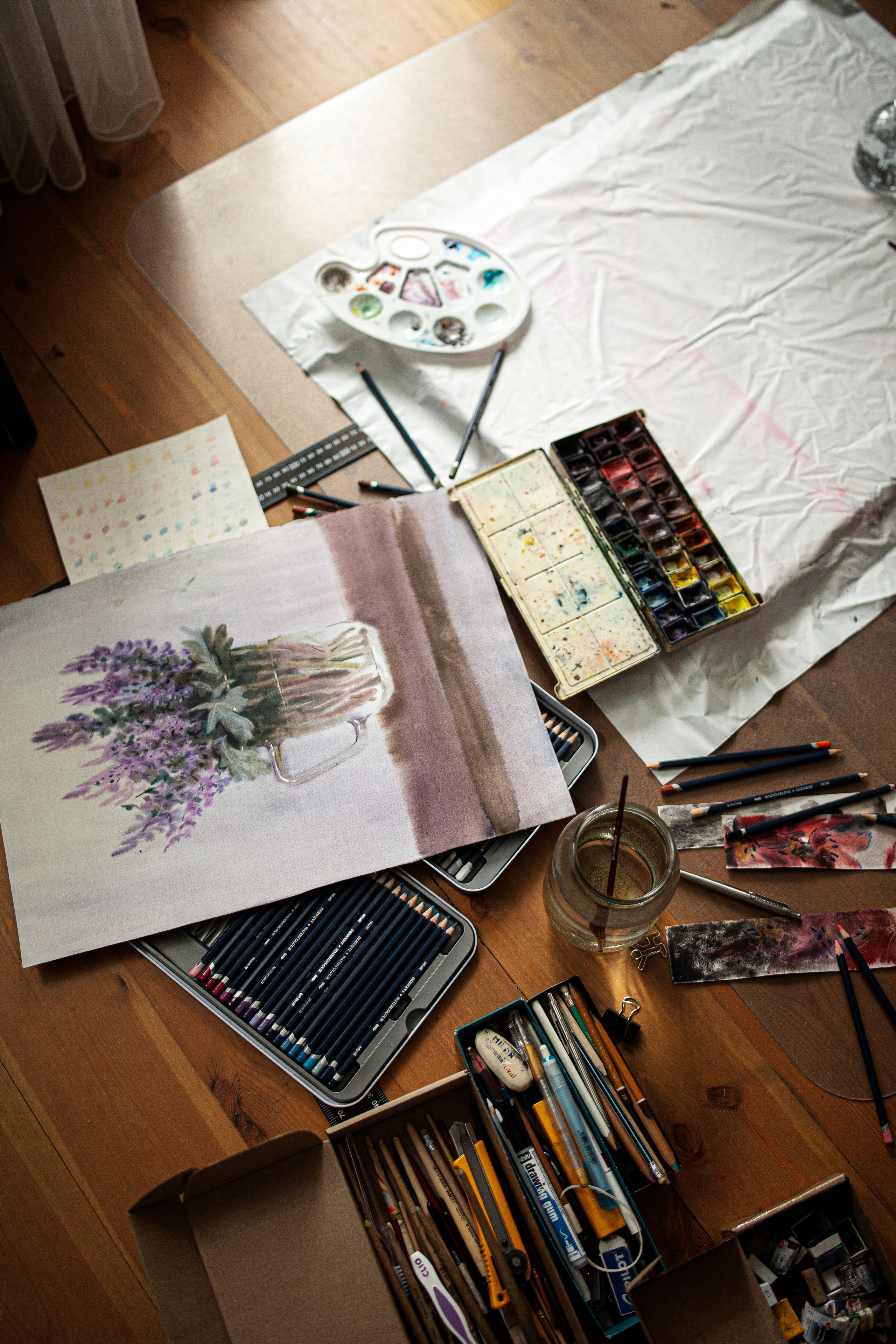 Съемка для художницы Киры Шилиной. Главная