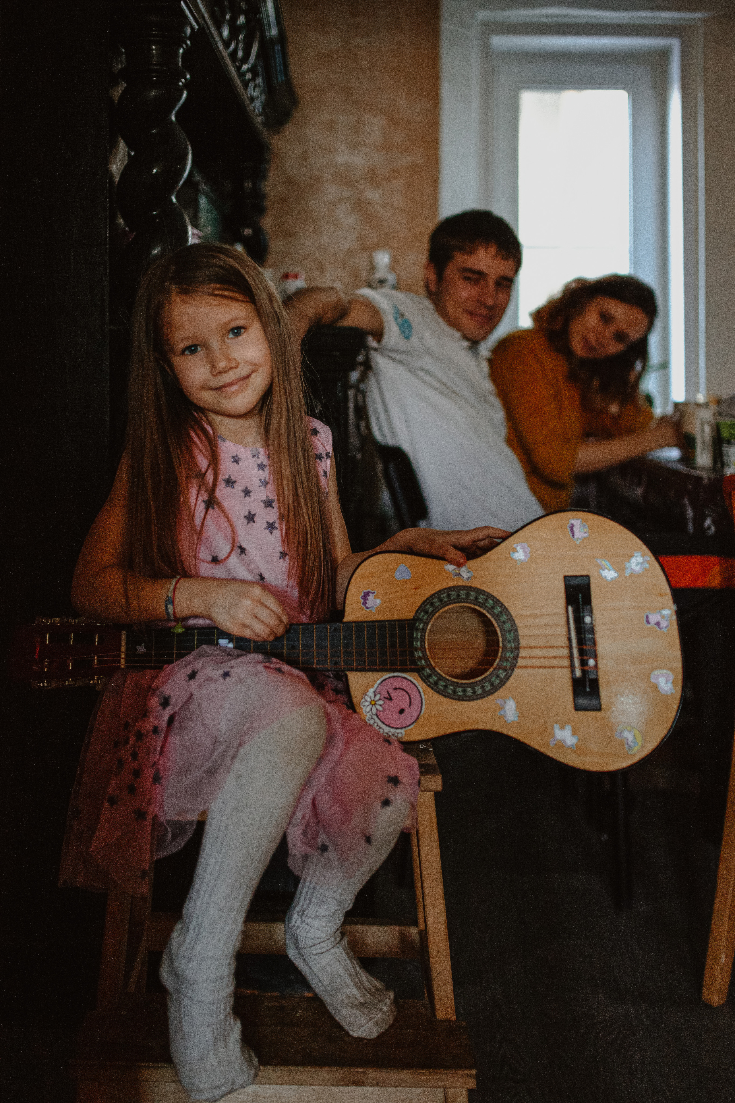 Дмитрий, Александра и Кира. Главная