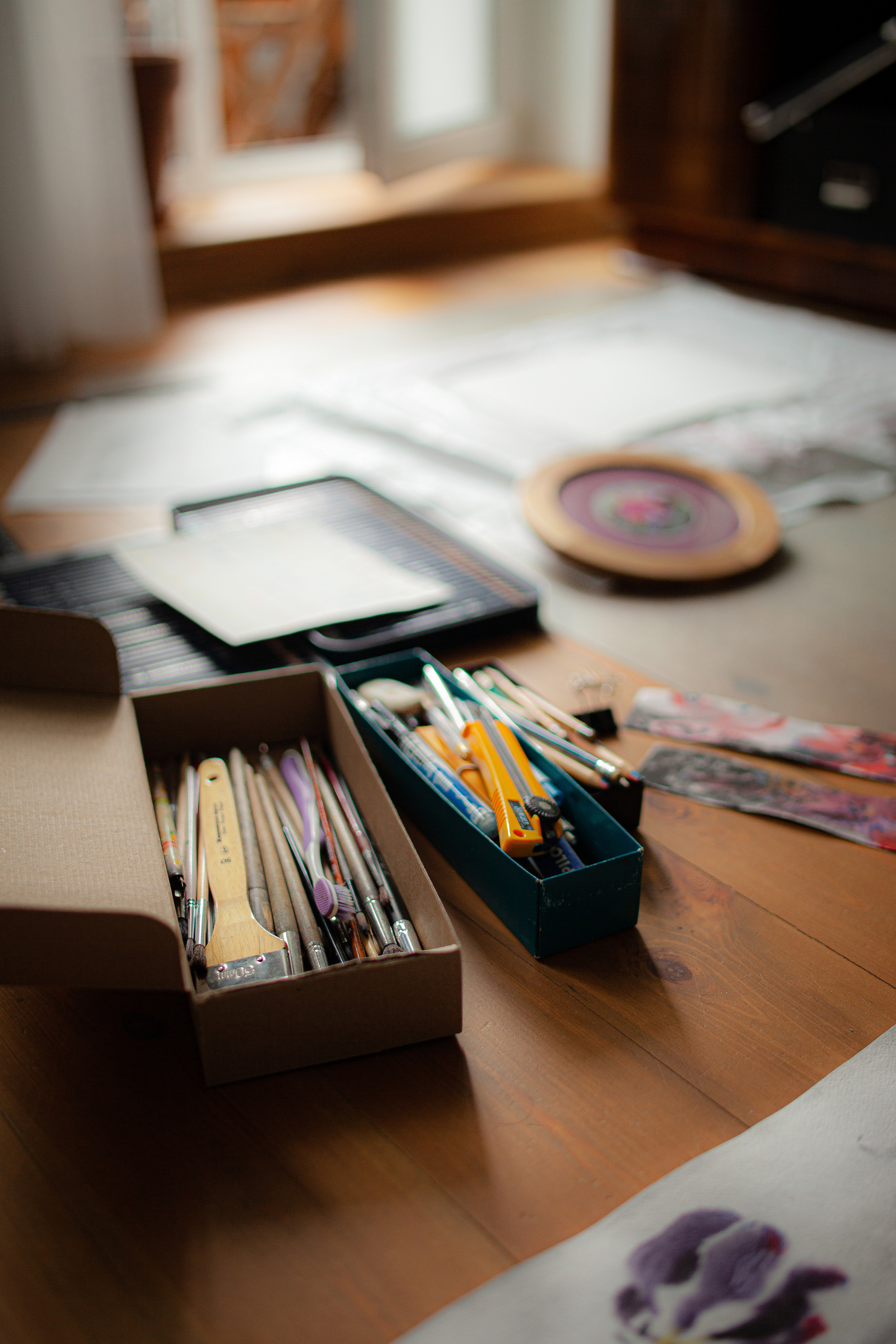 Съемка для художницы Киры Шилиной. Главная