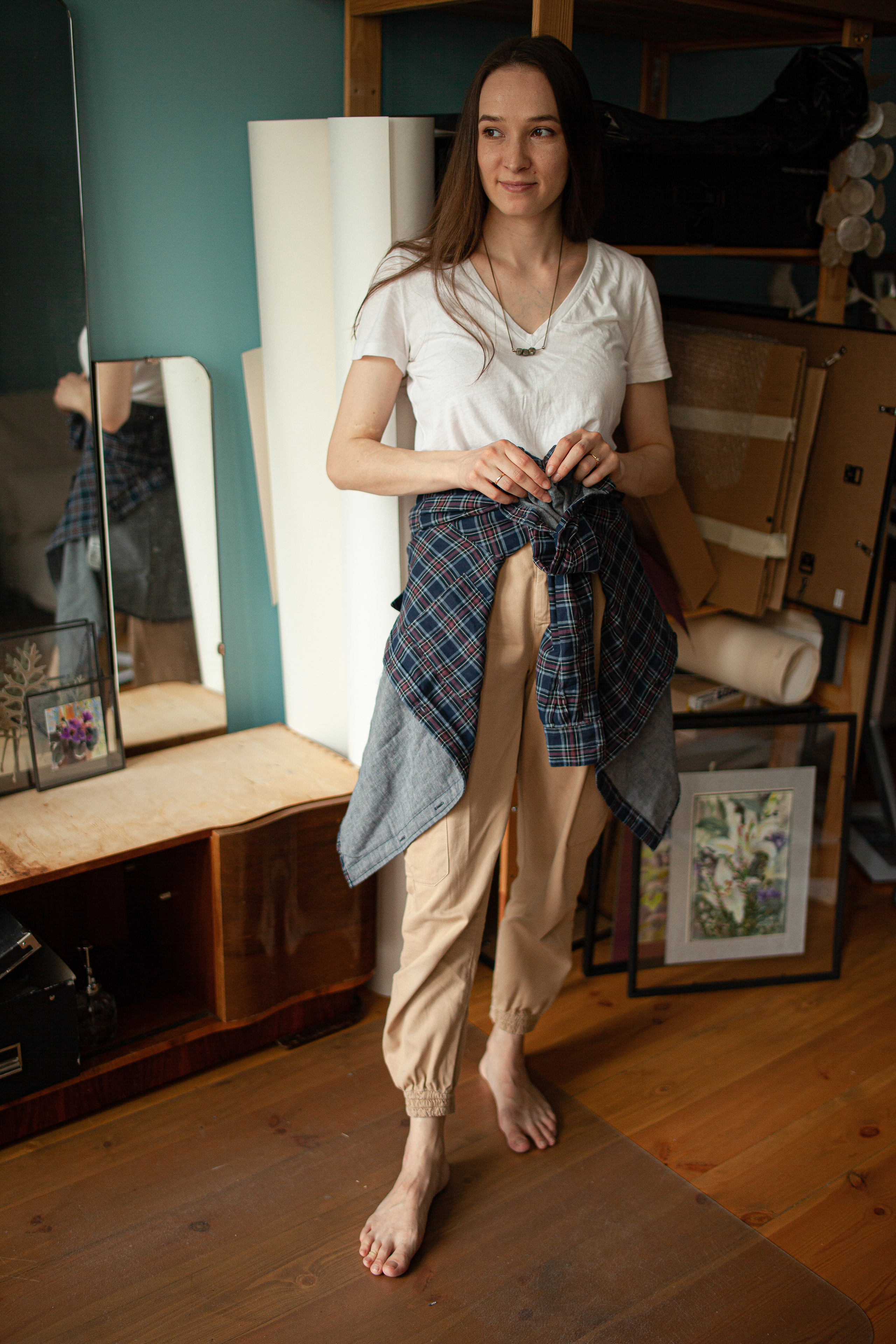 Съемка для художницы Киры Шилиной. Главная