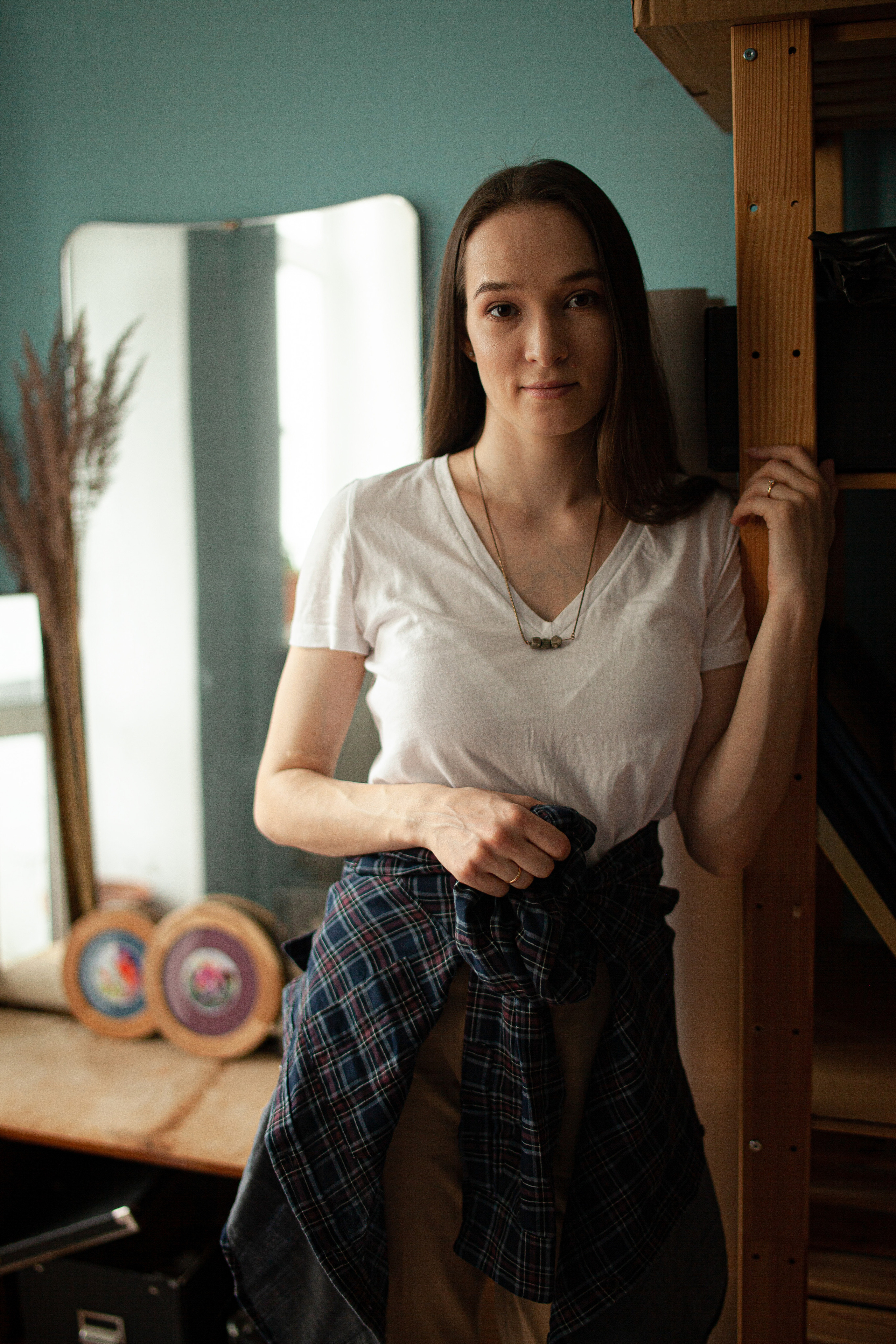 Съемка для художницы Киры Шилиной. Главная