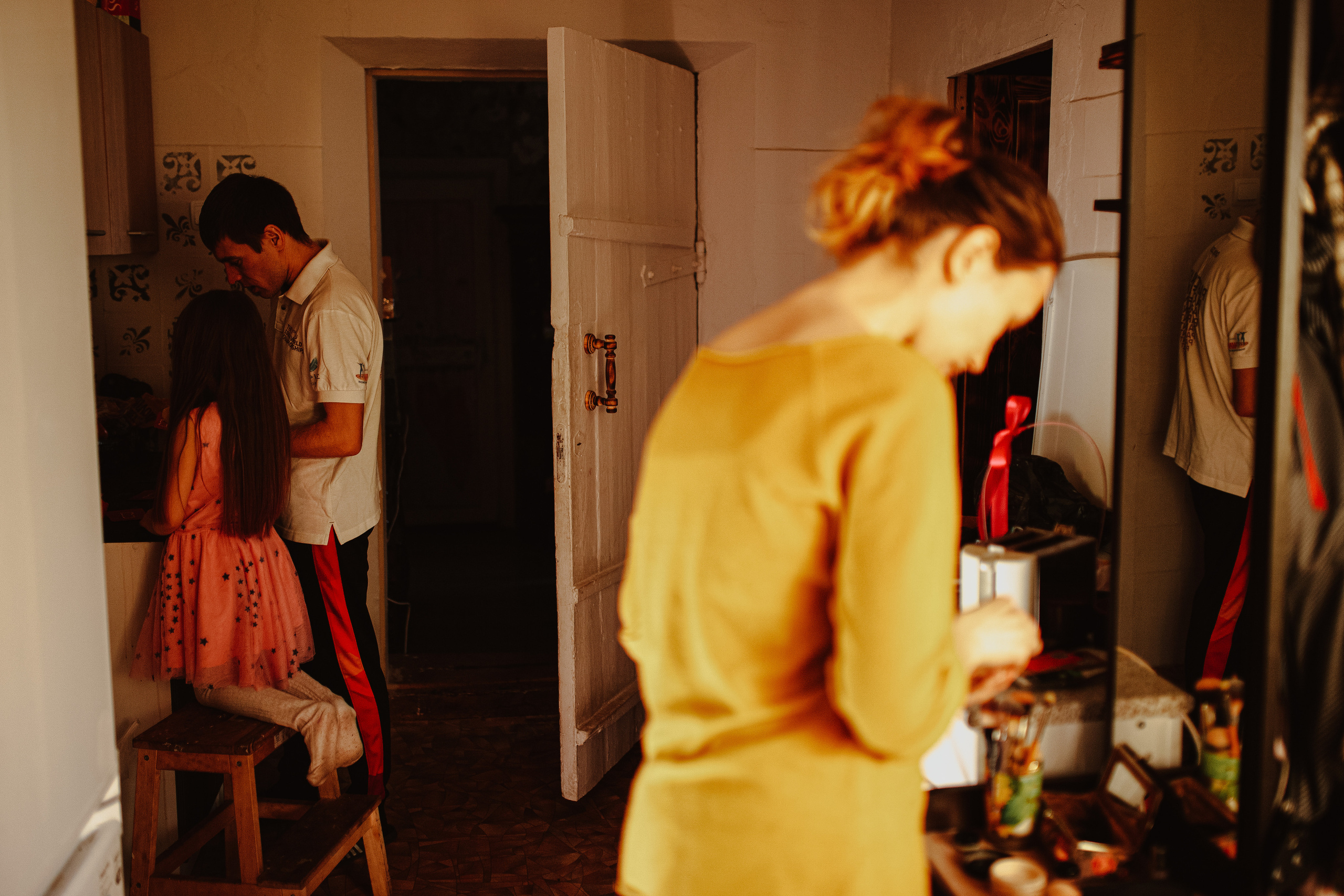 Дмитрий, Александра и Кира. Главная