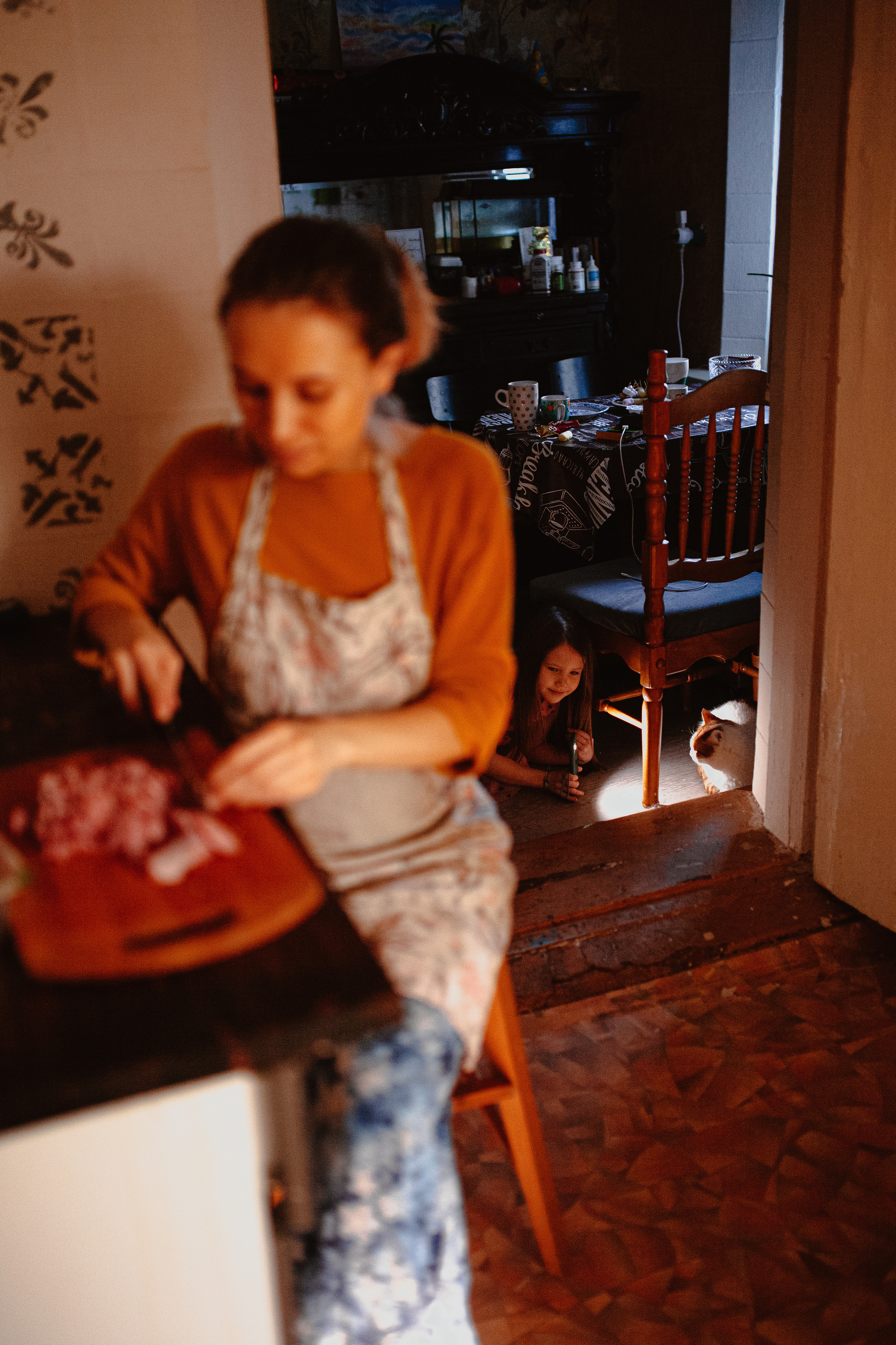 Дмитрий, Александра и Кира. Главная