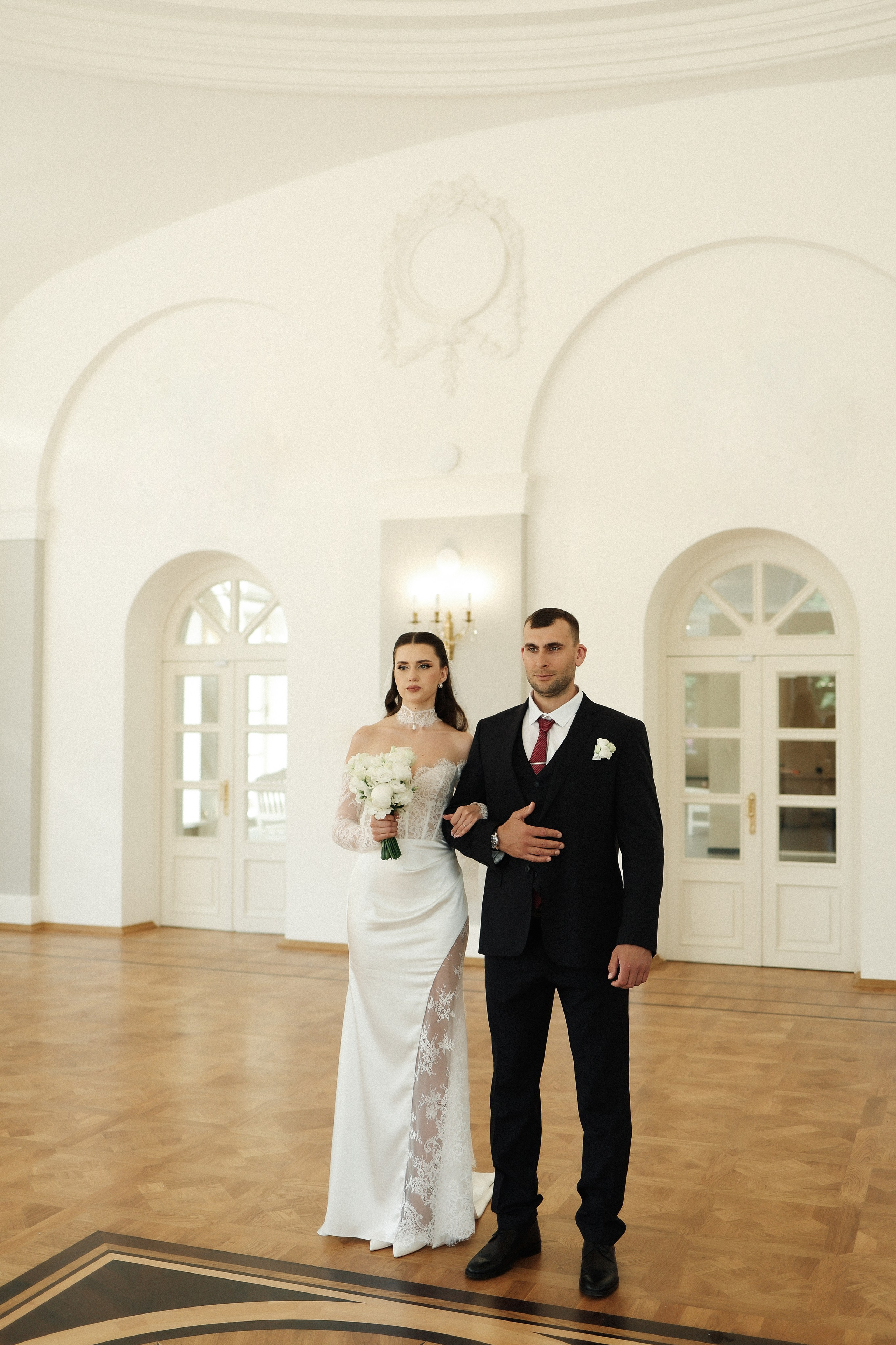 И. + А. Усадьба Воронцово, Radisson Blu Olympiyskiy, банкет в ресторане Mansard Restaurant And Hall. Свадебный и семейный фотограф в Москве Света Снимает