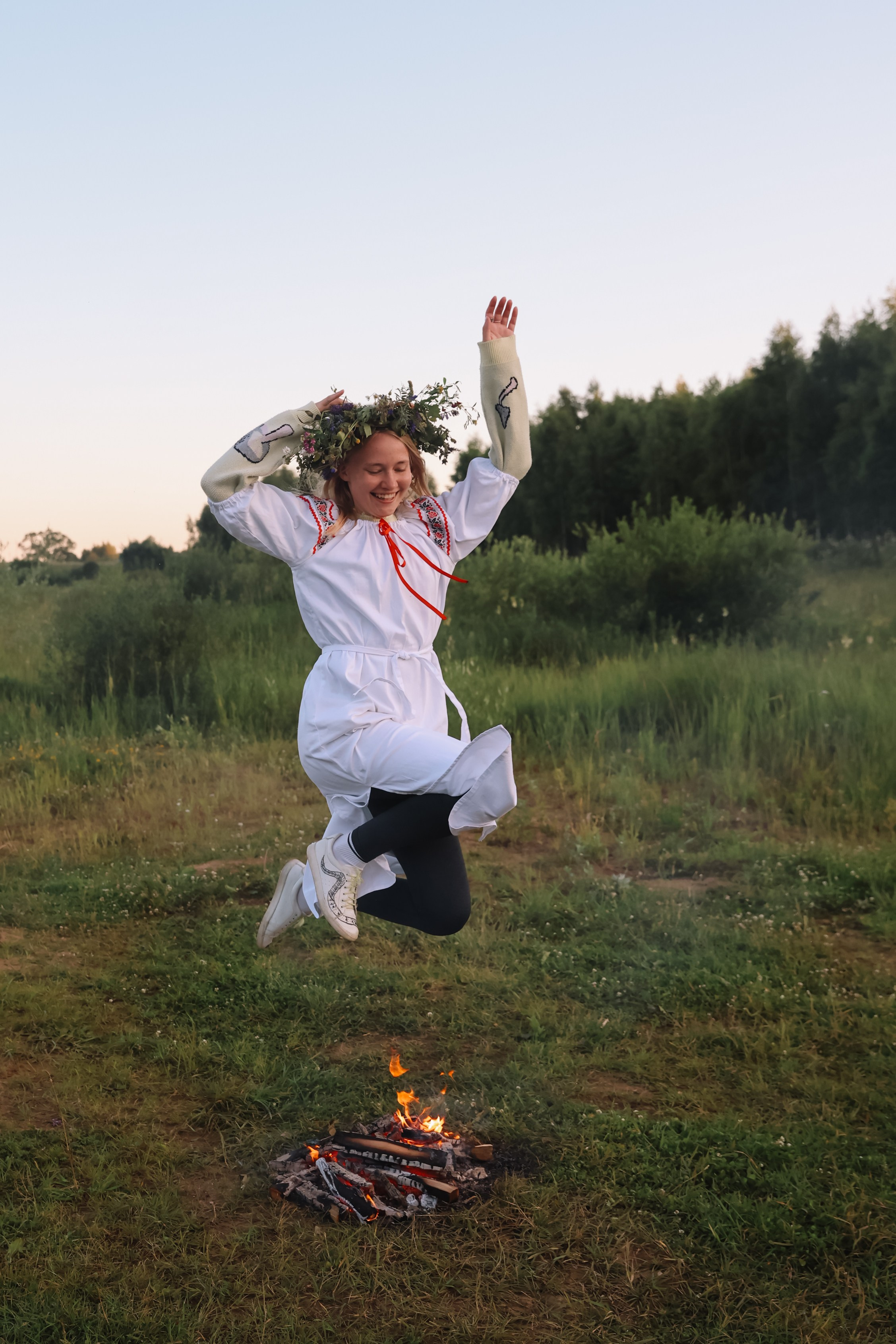 Йога-ретрит в Завидово на Иван Купалу. Фотограф и видеограф Анна Домашенко