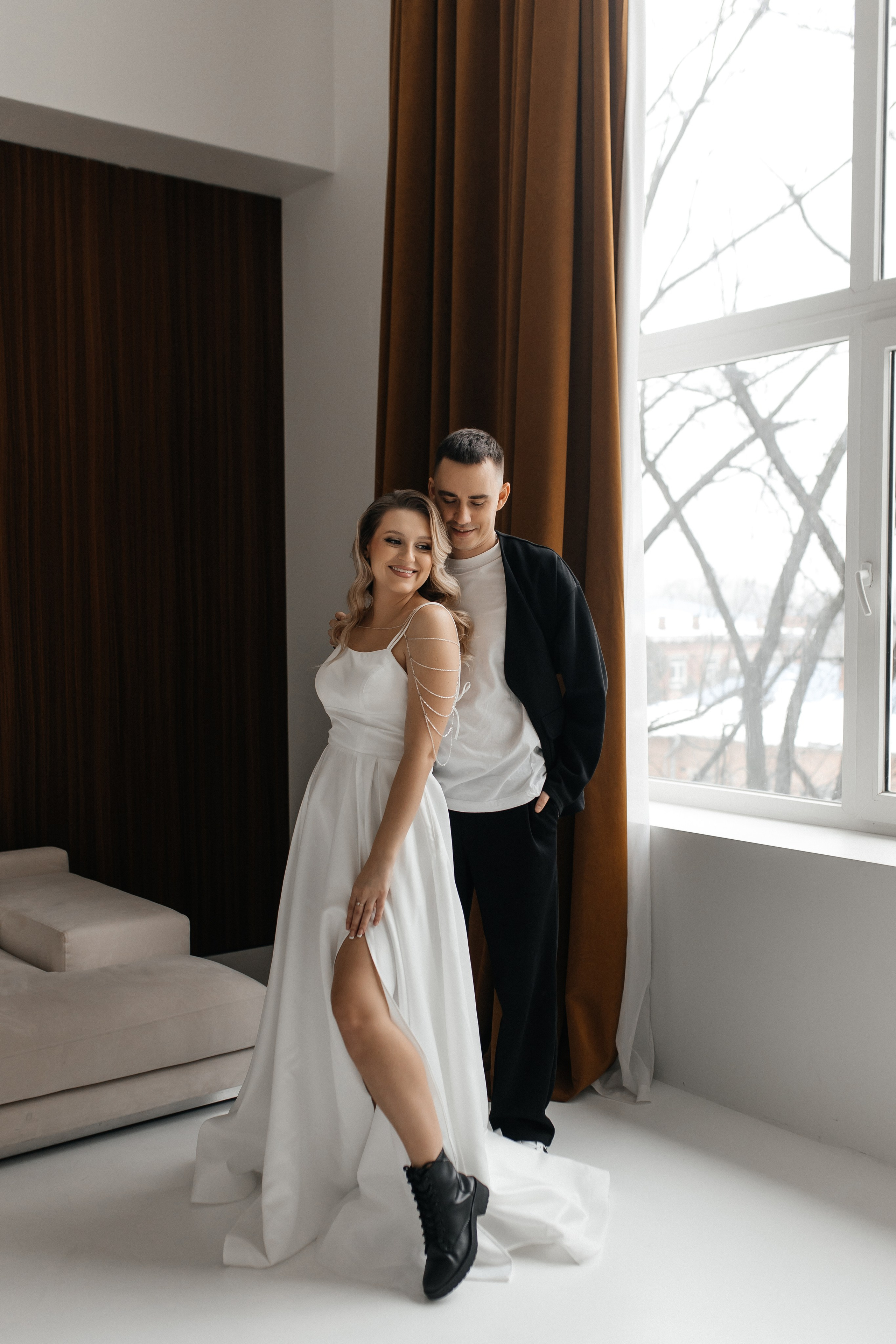 Свадебная серия в студии