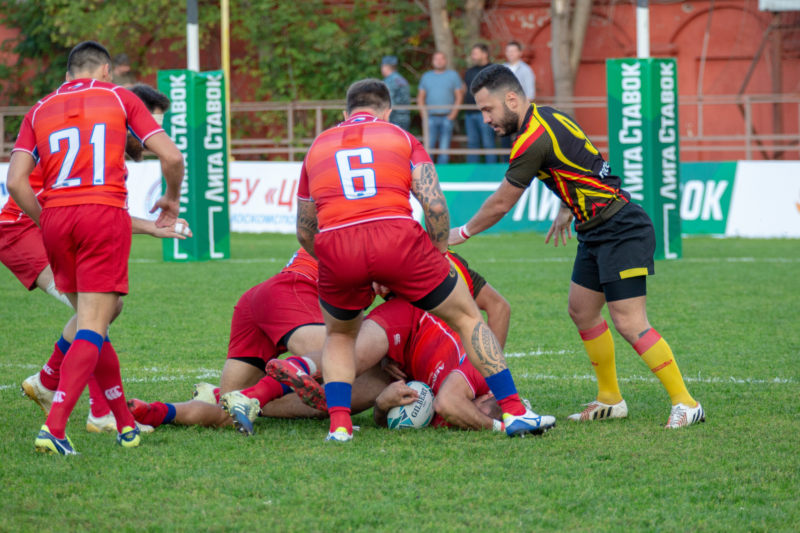 Friendly rugby match. Photographer Sonkina Tatiana (Tanya Ash)