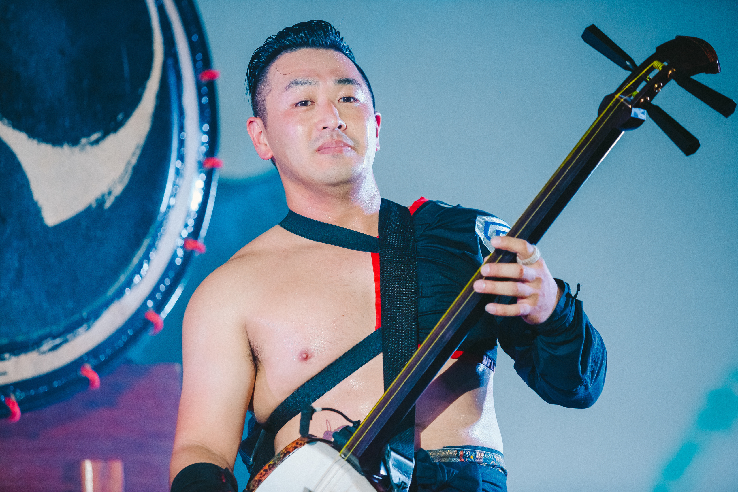 Шоу японских барабанщиков Aska Gumi в Москве. Фотограф Сонкина Татьяна