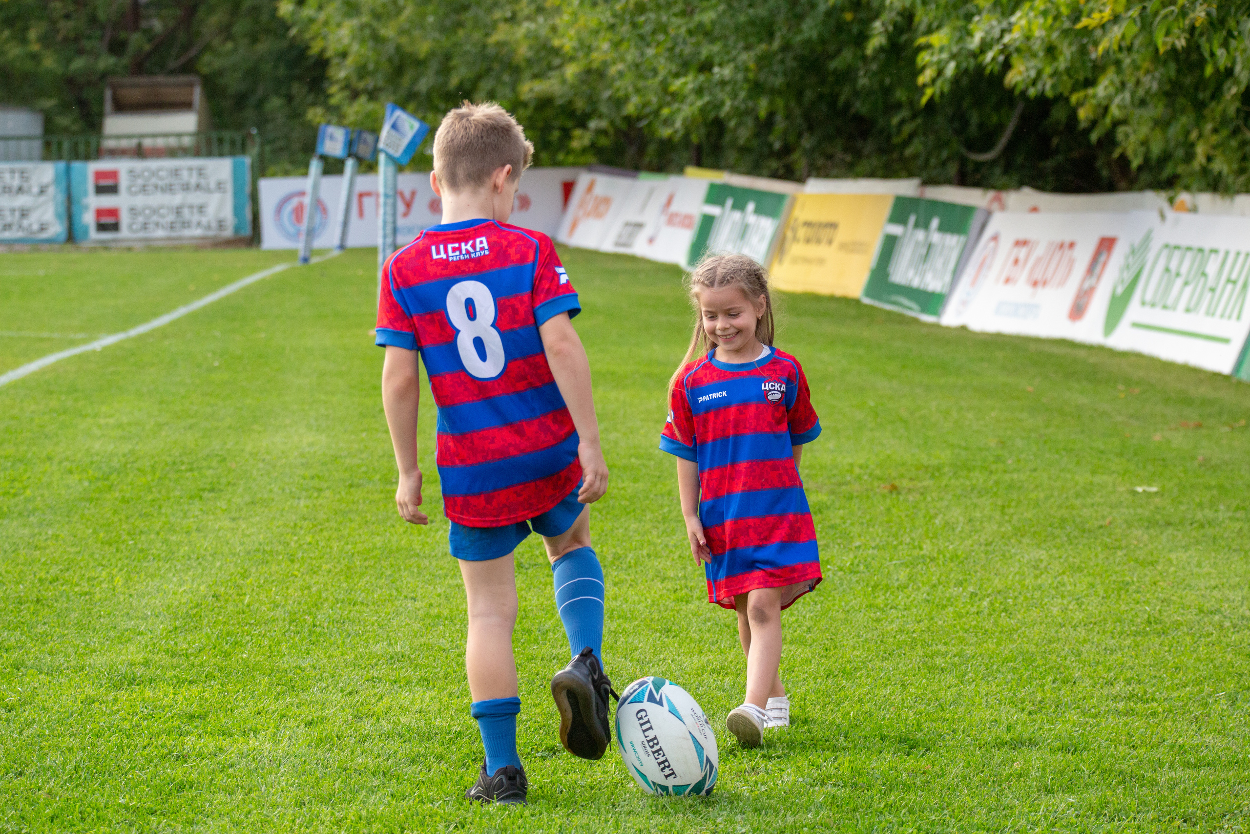 Friendly rugby match. Photographer Sonkina Tatiana (Tanya Ash)