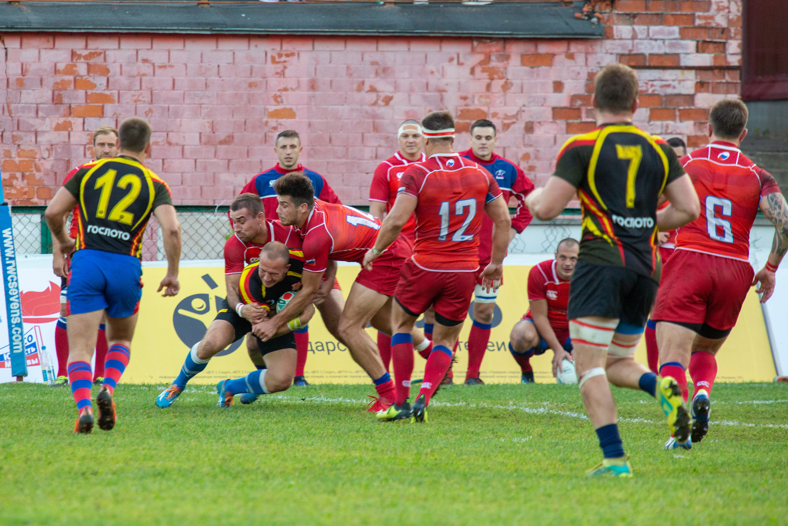 Friendly rugby match. Photographer Sonkina Tatiana (Tanya Ash)