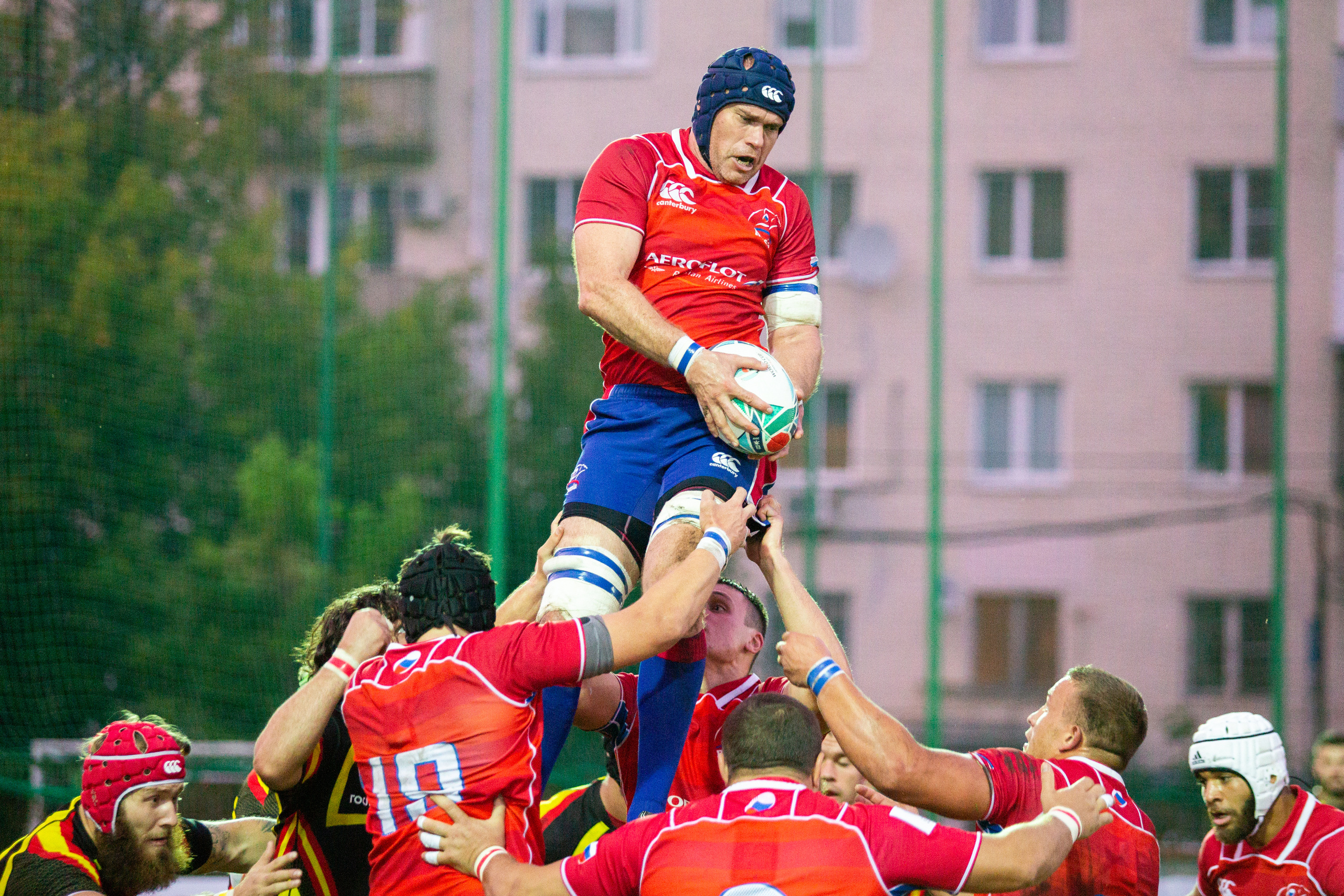 Friendly rugby match. Photographer Sonkina Tatiana (Tanya Ash)