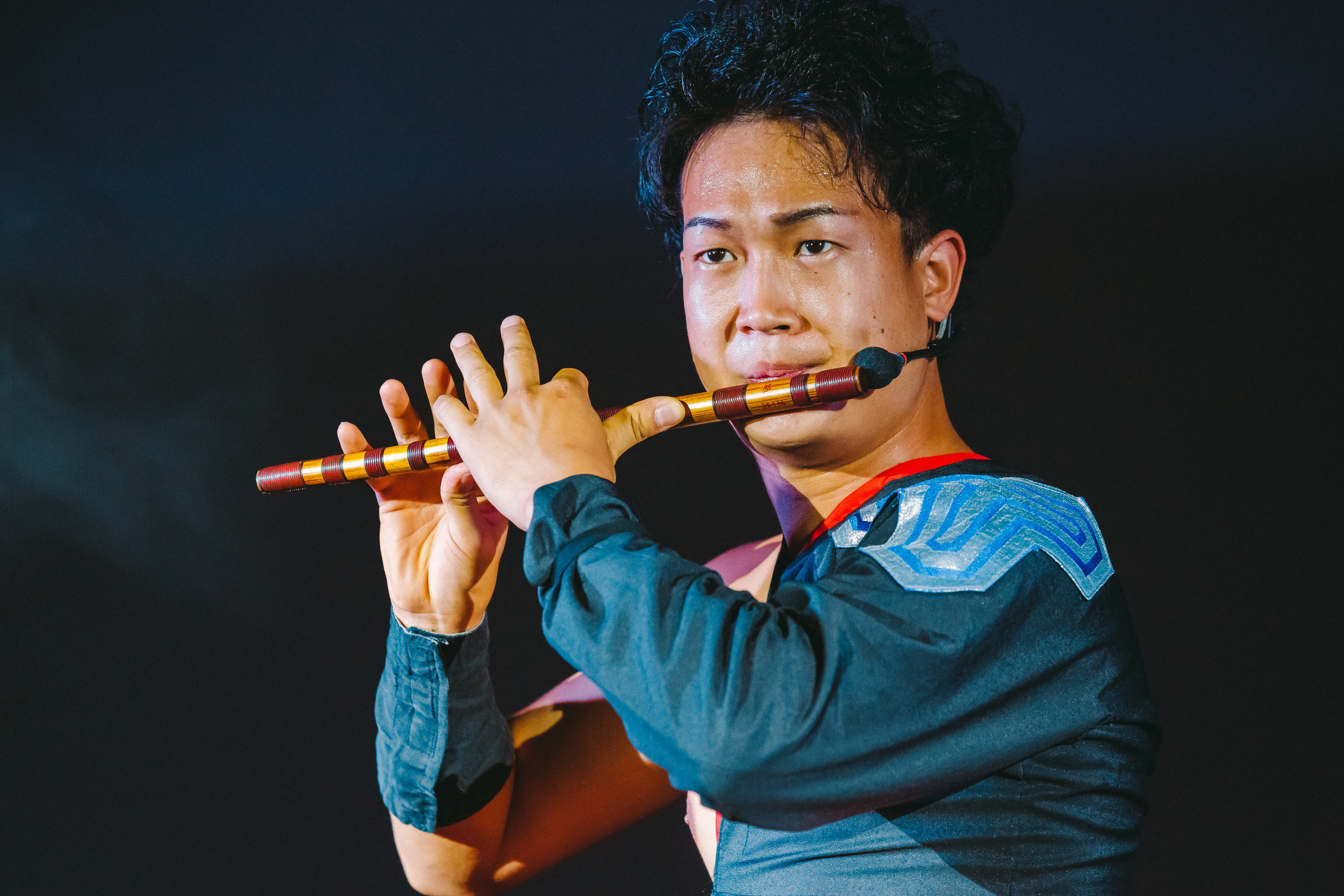 Шоу японских барабанщиков Aska Gumi в Москве. Фотограф Сонкина Татьяна