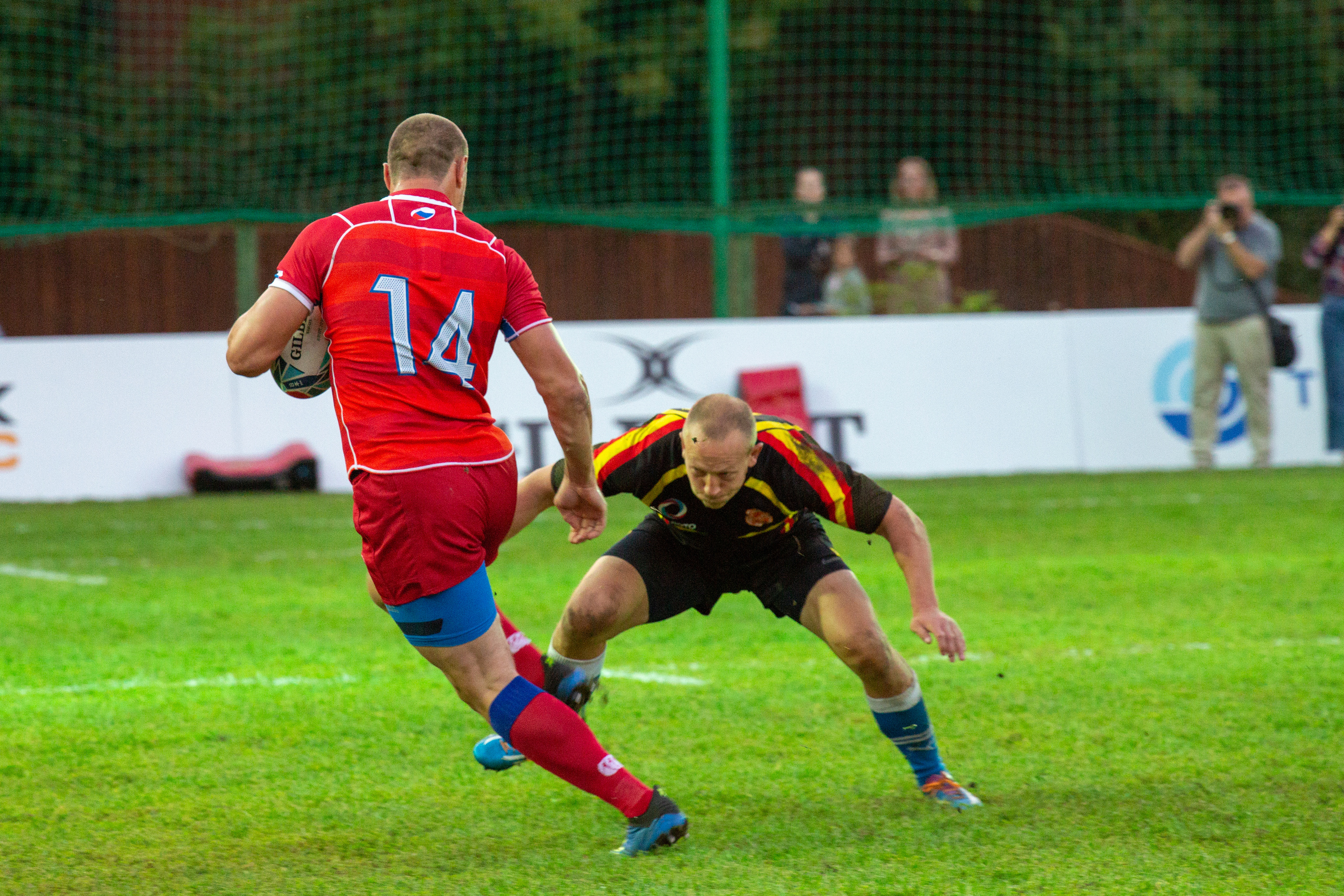 Friendly rugby match. Photographer Sonkina Tatiana (Tanya Ash)