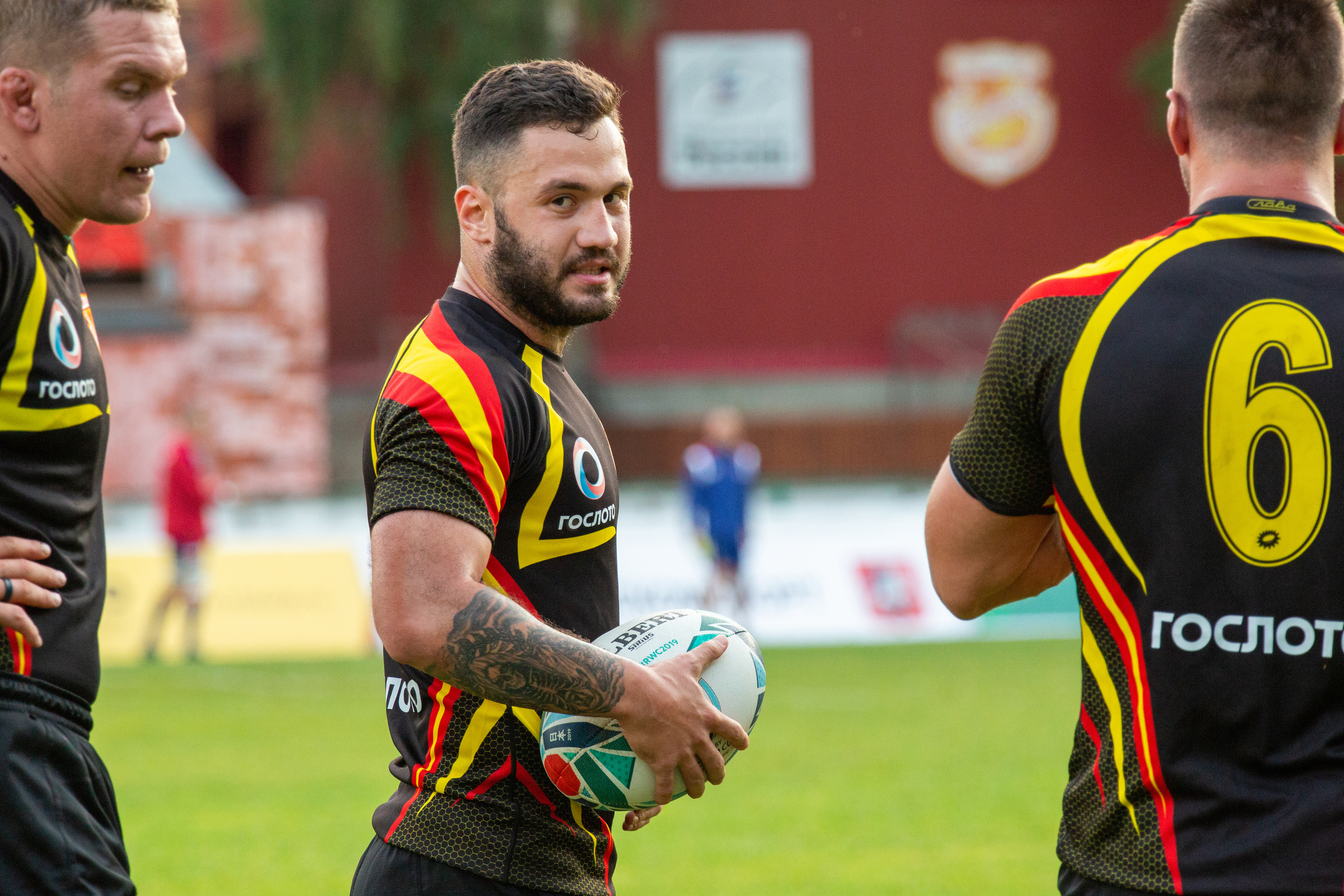 Friendly rugby match. Photographer Sonkina Tatiana (Tanya Ash)