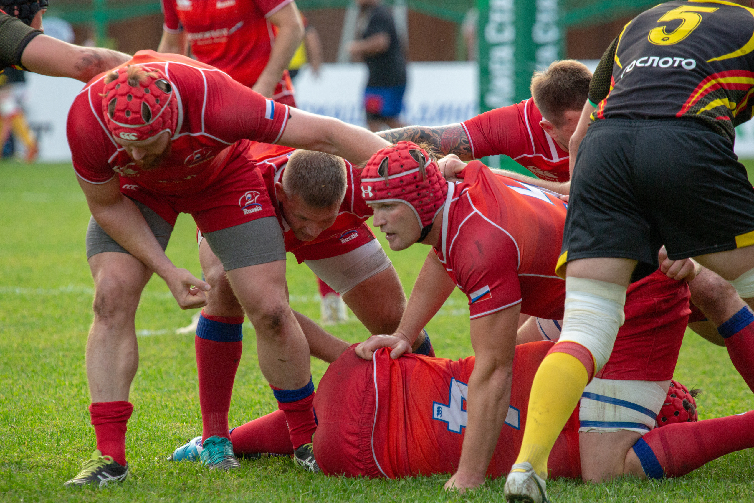 Friendly rugby match. Photographer Sonkina Tatiana (Tanya Ash)