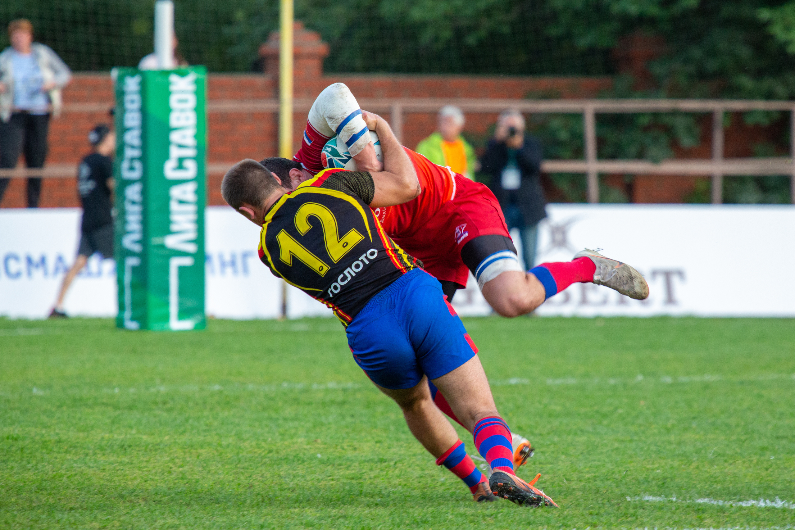 Friendly rugby match. Photographer Sonkina Tatiana (Tanya Ash)