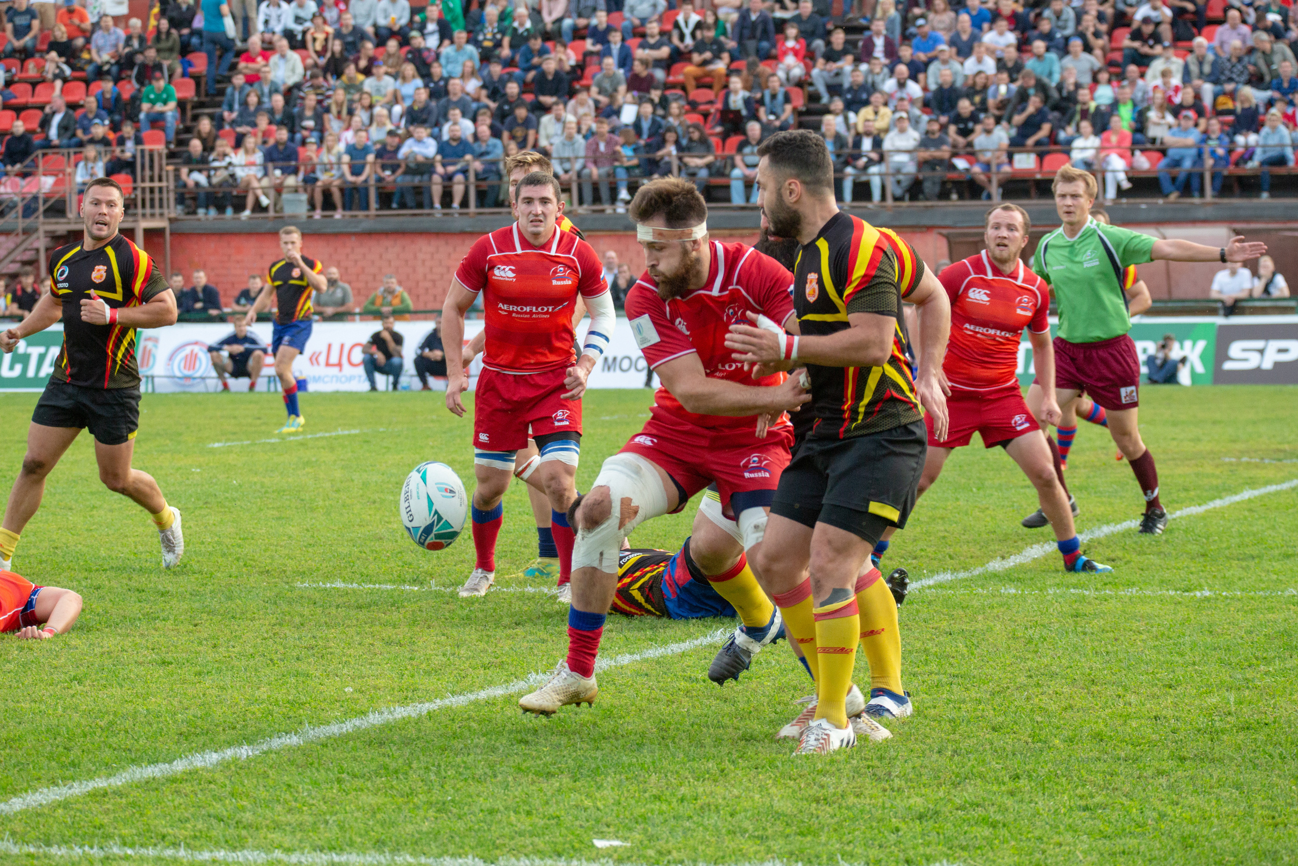 Friendly rugby match. Photographer Sonkina Tatiana (Tanya Ash)