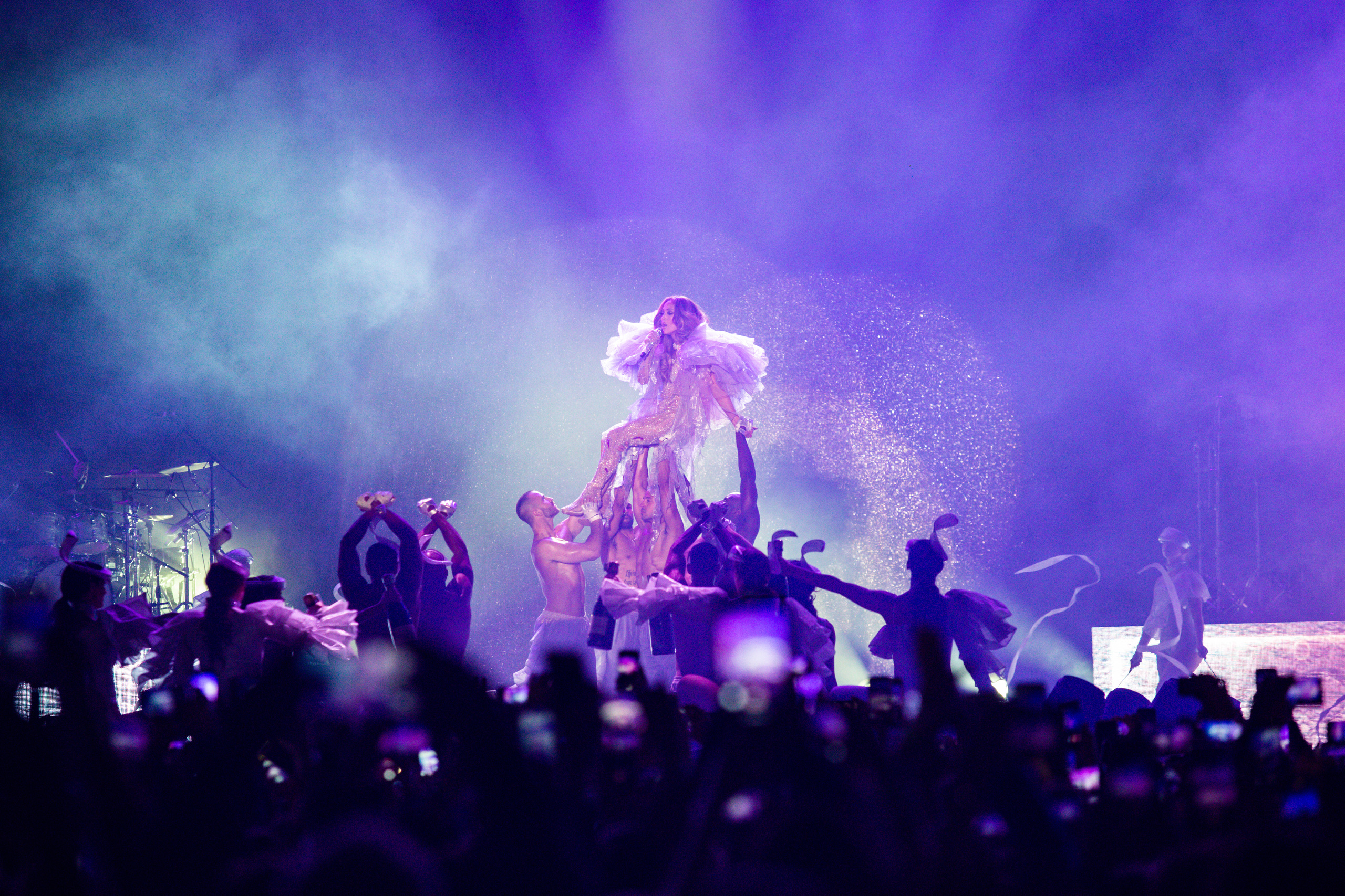 Jennifer Lopez 4 августа выступила в Москве. Фотограф Сонкина Татьяна