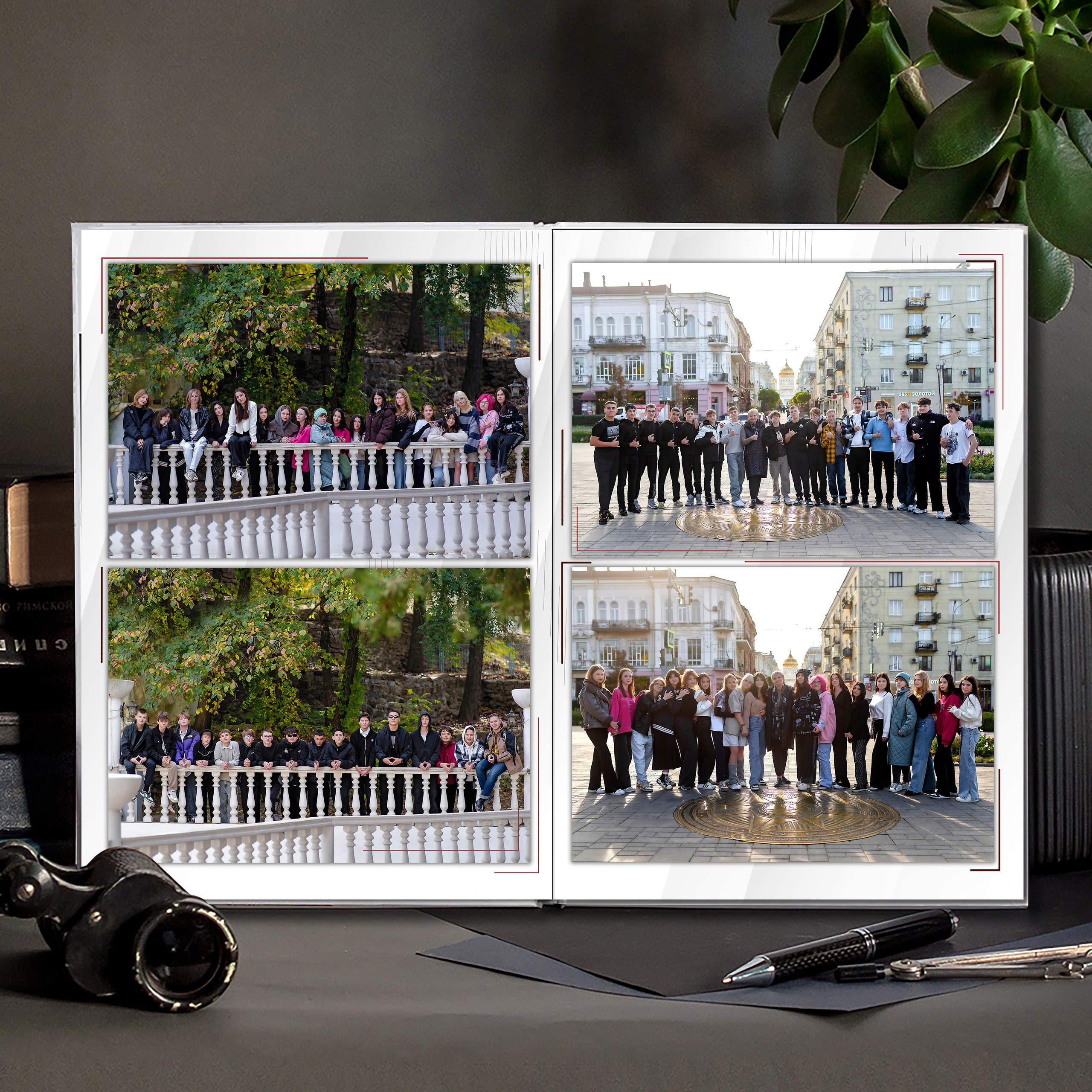 Выпускной альбом для выпускников школы (Дизайн № 210). Современные Выпускные Альбомы в Ростове-на-Дону