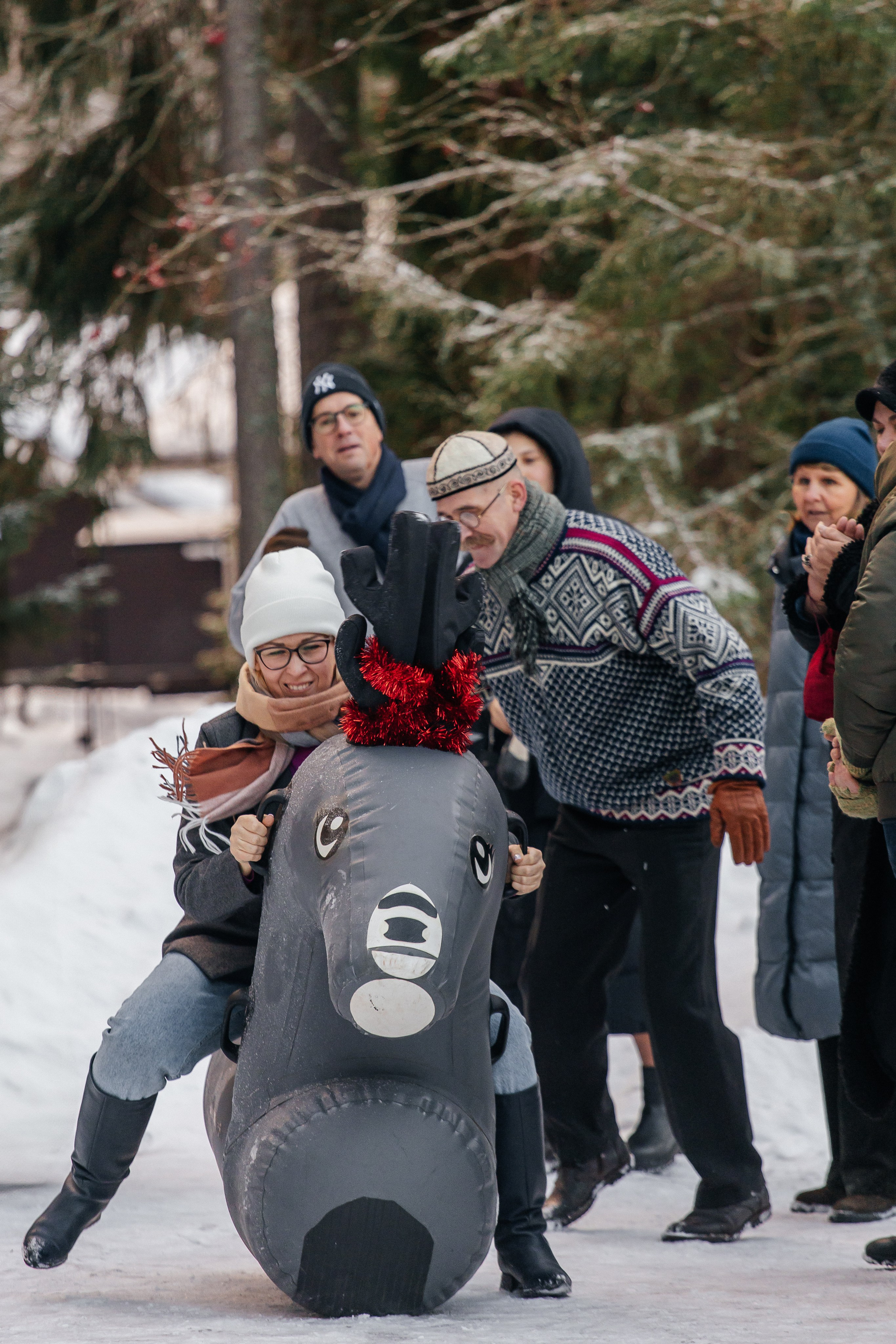 Зимний корпоратив в Царство Королевство. Фотограф в Санкт-Петербурге Виктория Безверхая