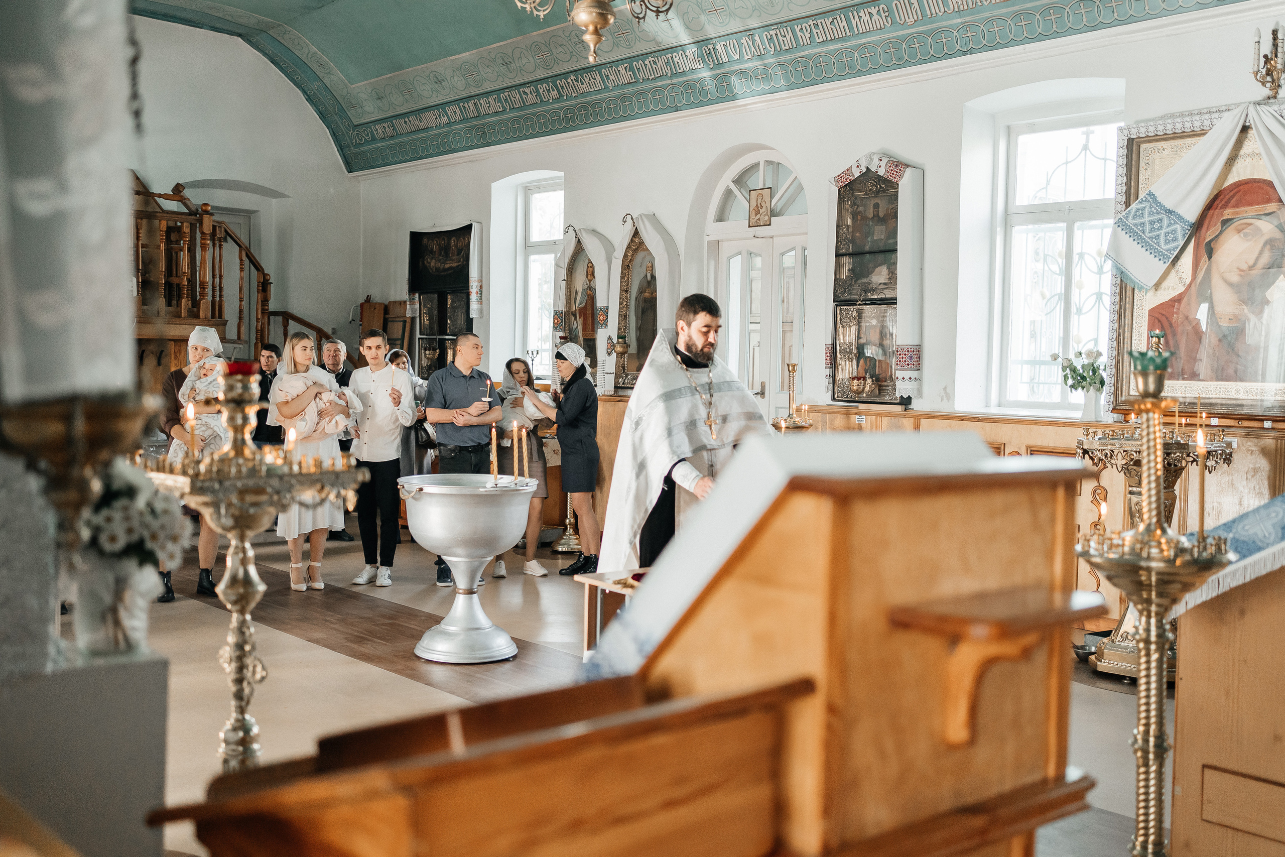 Крещение Марии. Семейный lifestyle фотограф в Ростове-на-Дону