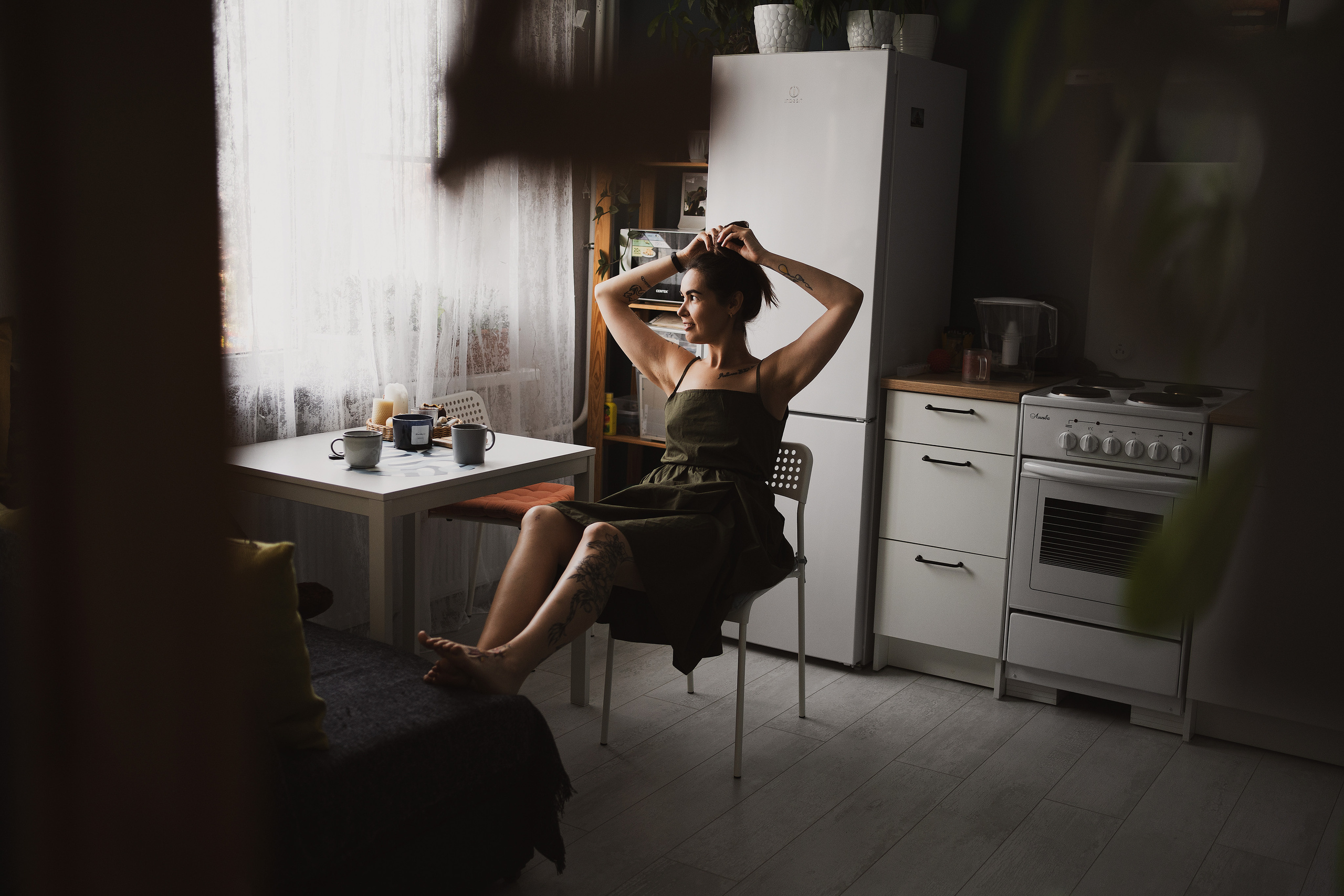 Юлия у себя дома. Семейный lifestyle фотограф в Ростове-на-Дону