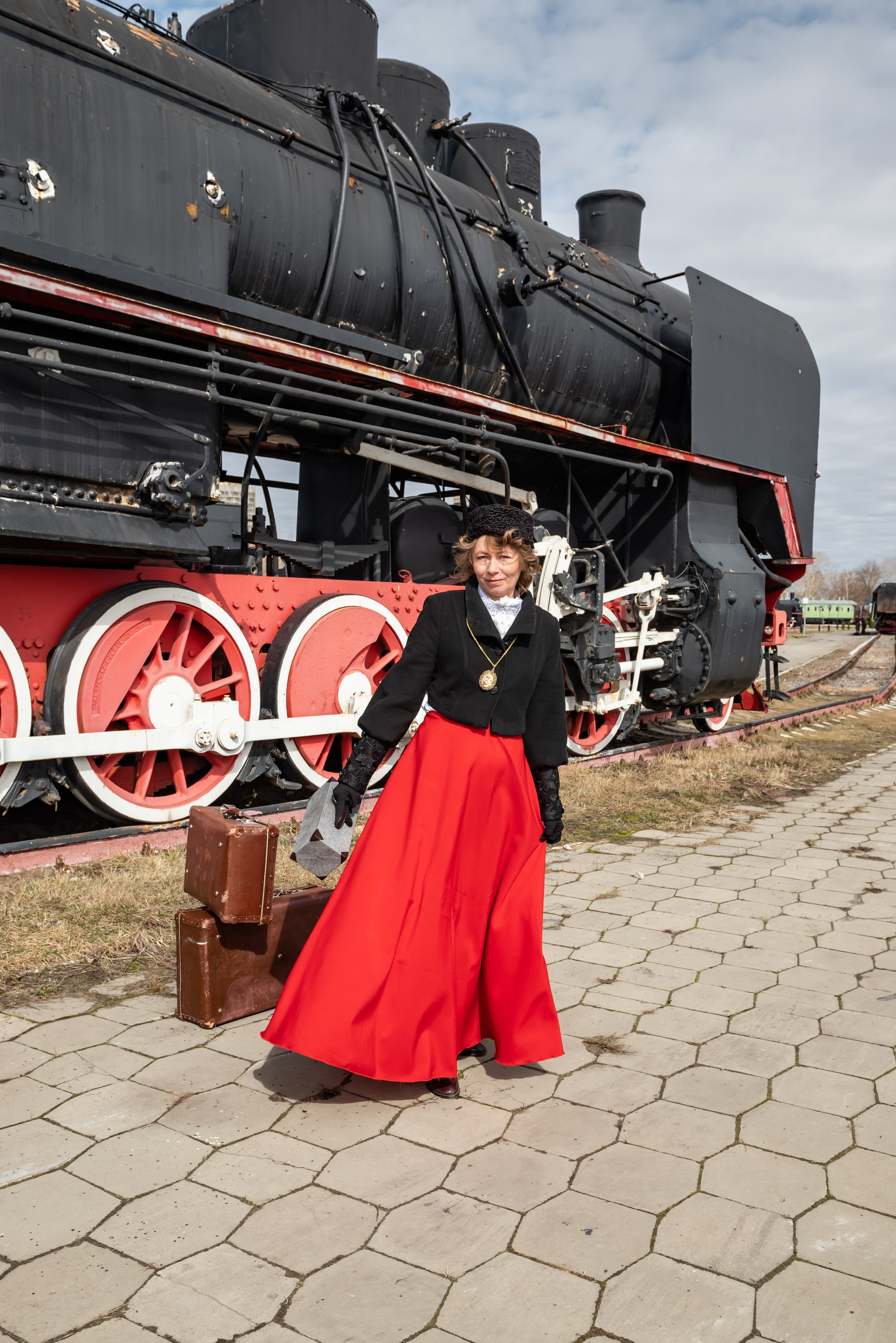 Наталья и Ретропоезд. Свадебный и семейный фотограф в Дзержинске Екатерина Шулакова