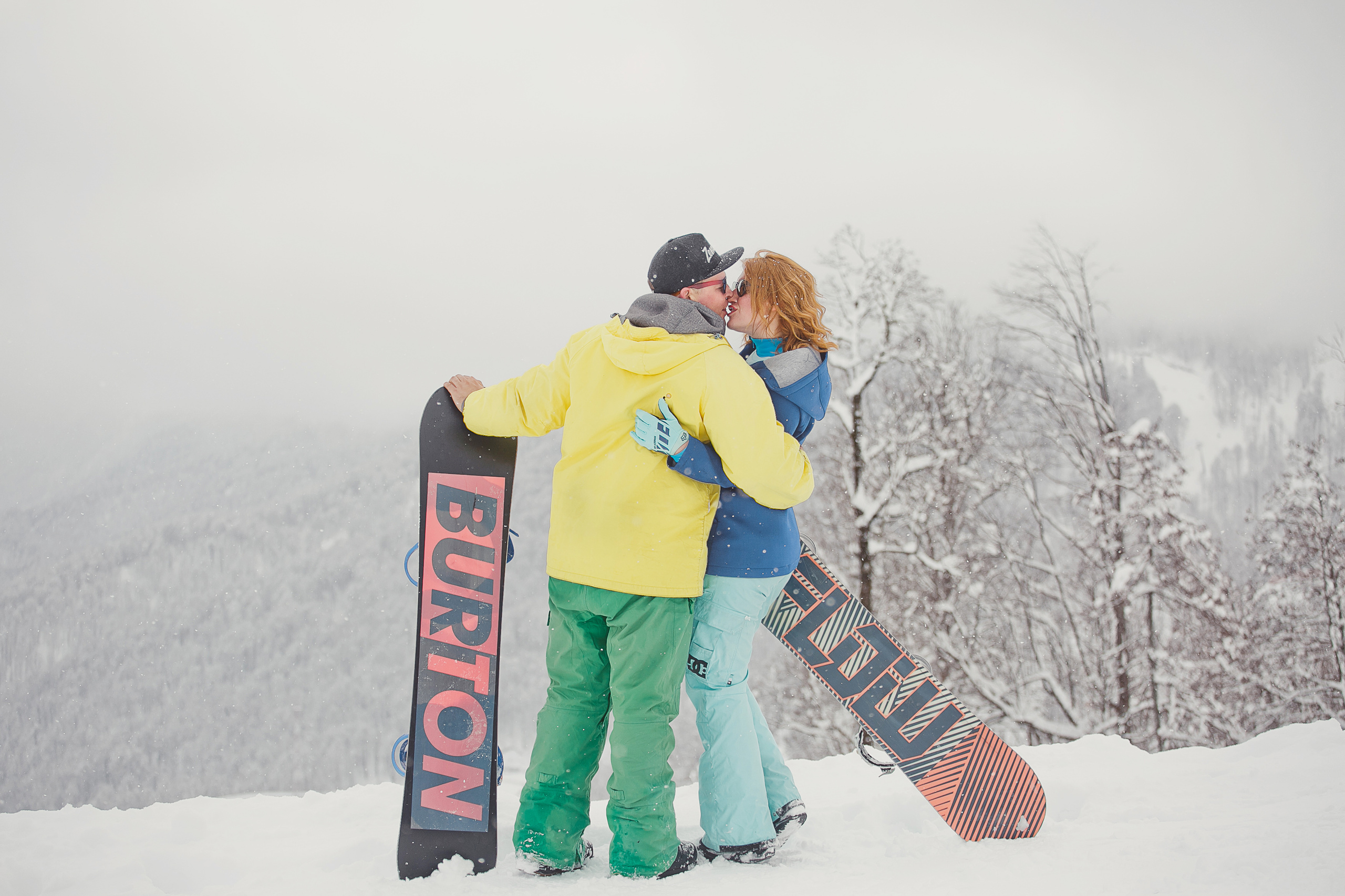 Love Story на Роза Пик. Сочи, Россия. Свадебный и семейный фотограф Ольга Сморжанюк