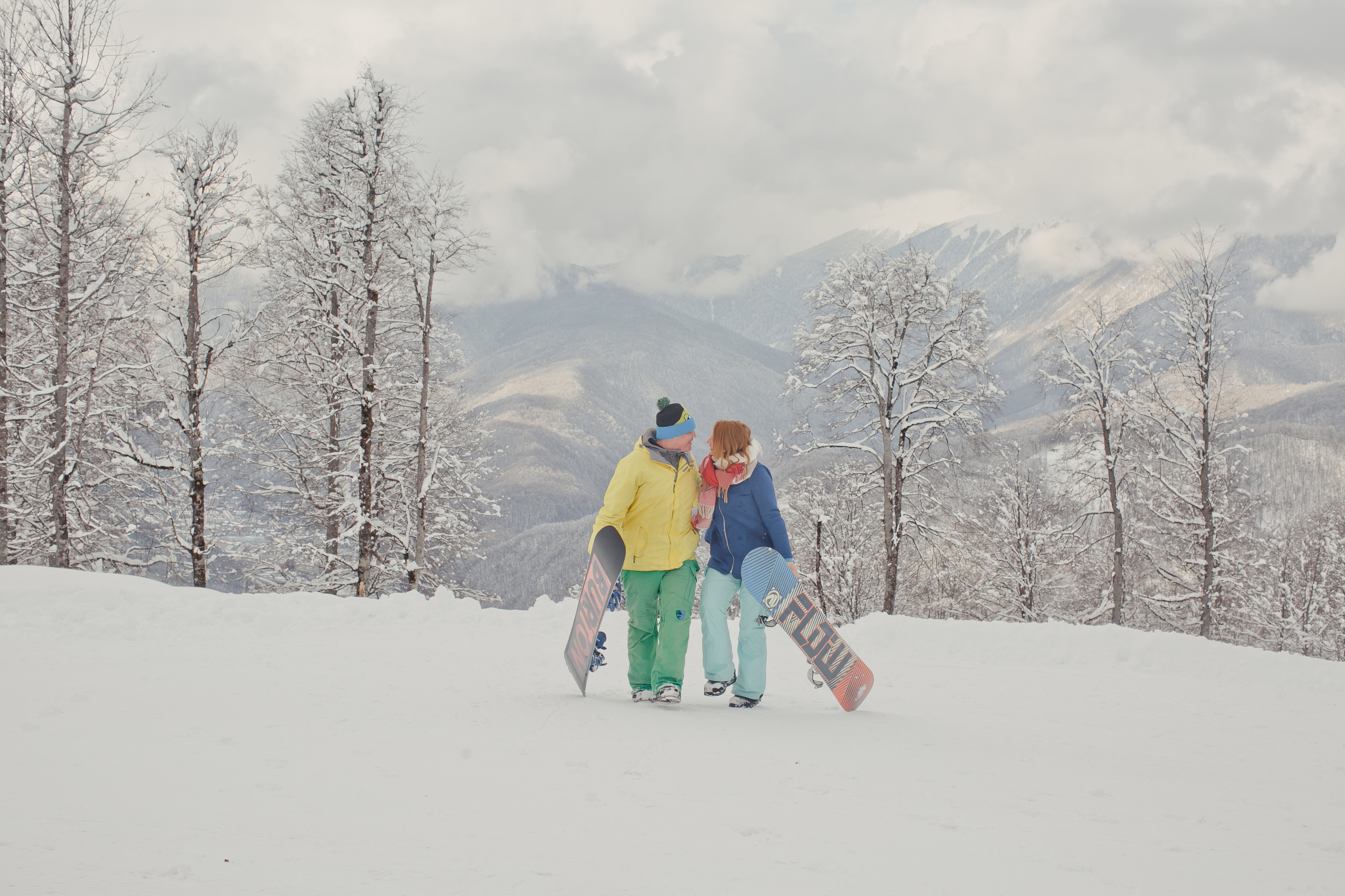 Love Story на Роза Пик. Сочи, Россия. Свадебный и семейный фотограф Ольга Сморжанюк
