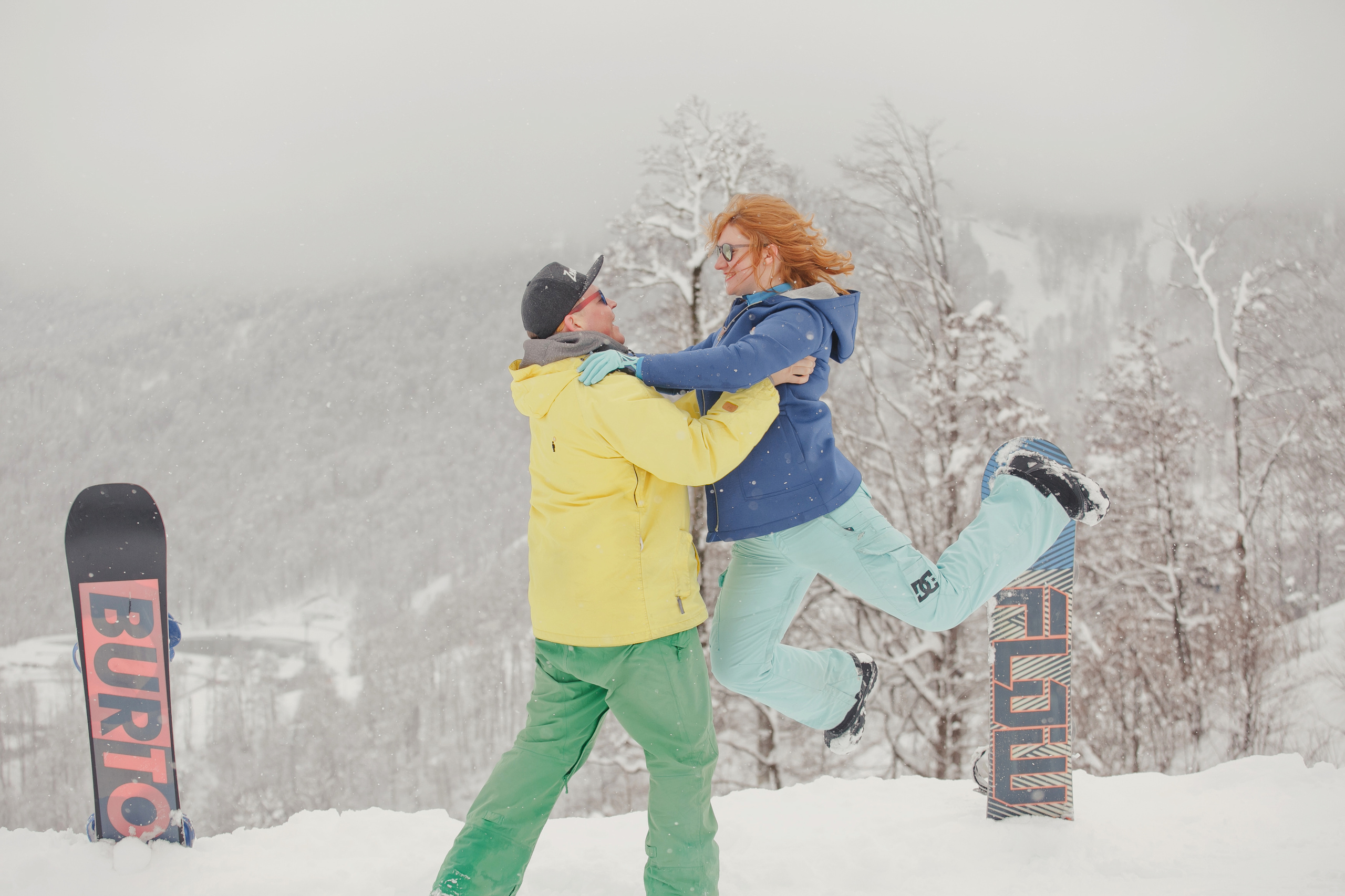 Love Story на Роза Пик. Сочи, Россия. Свадебный и семейный фотограф Ольга Сморжанюк