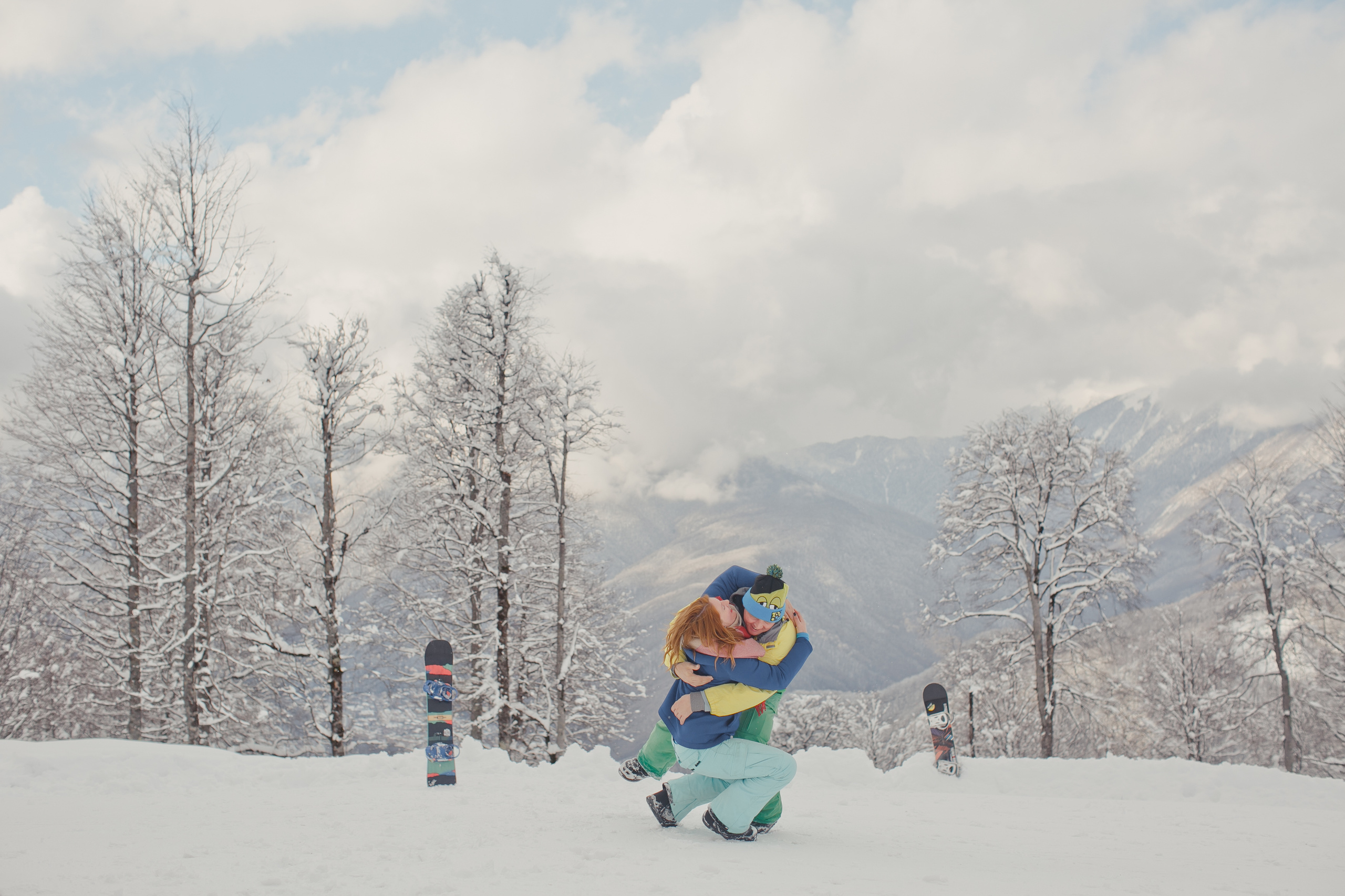 Love Story на Роза Пик. Сочи, Россия. Свадебный и семейный фотограф Ольга Сморжанюк