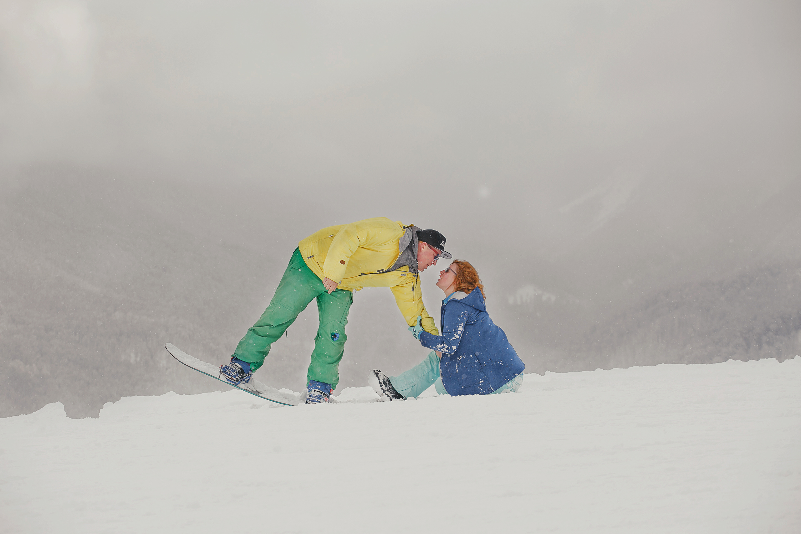 Love Story на Роза Пик. Сочи, Россия. Свадебный и семейный фотограф Ольга Сморжанюк