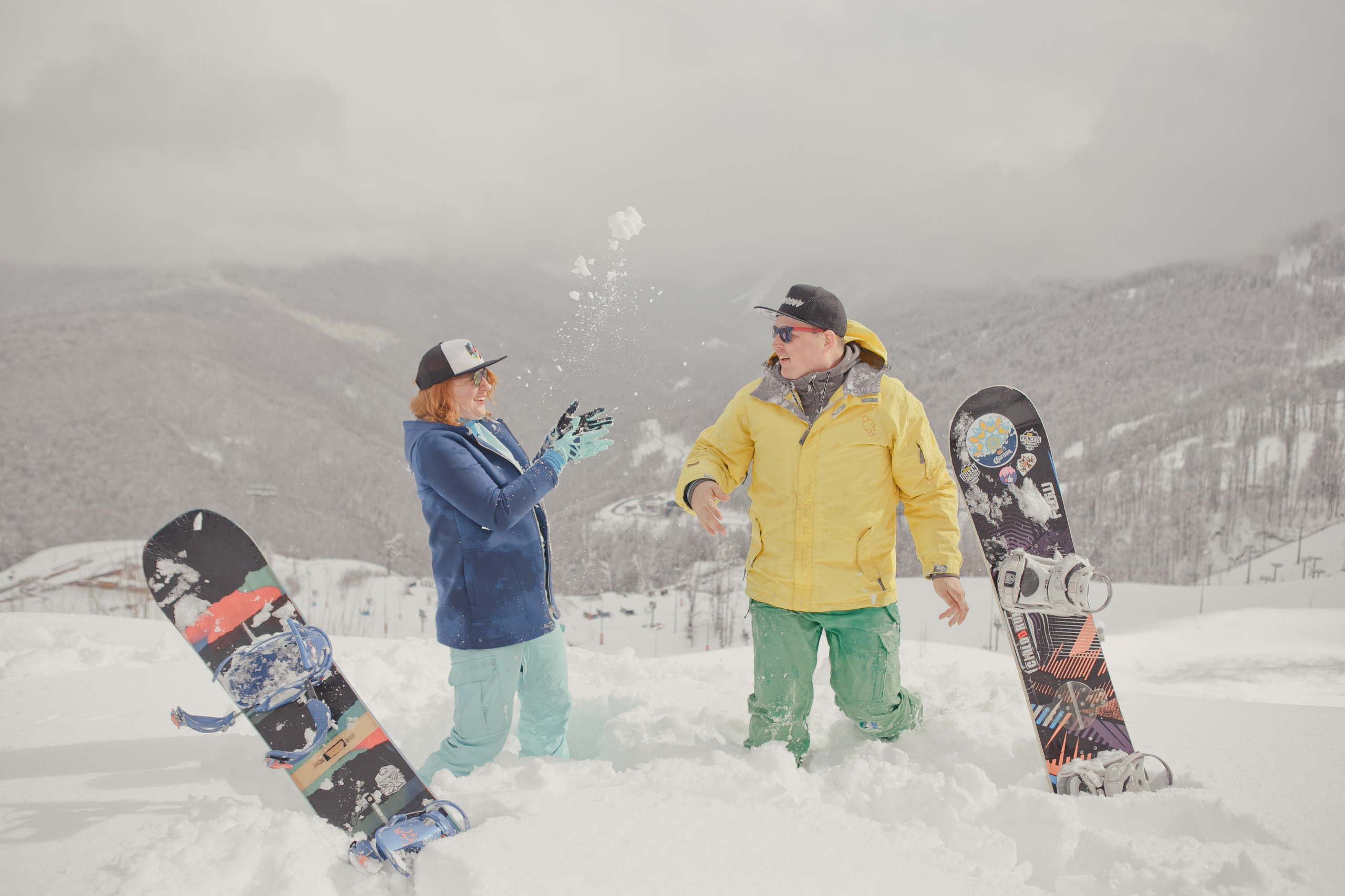 Love Story на Роза Пик. Сочи, Россия. Свадебный и семейный фотограф Ольга Сморжанюк
