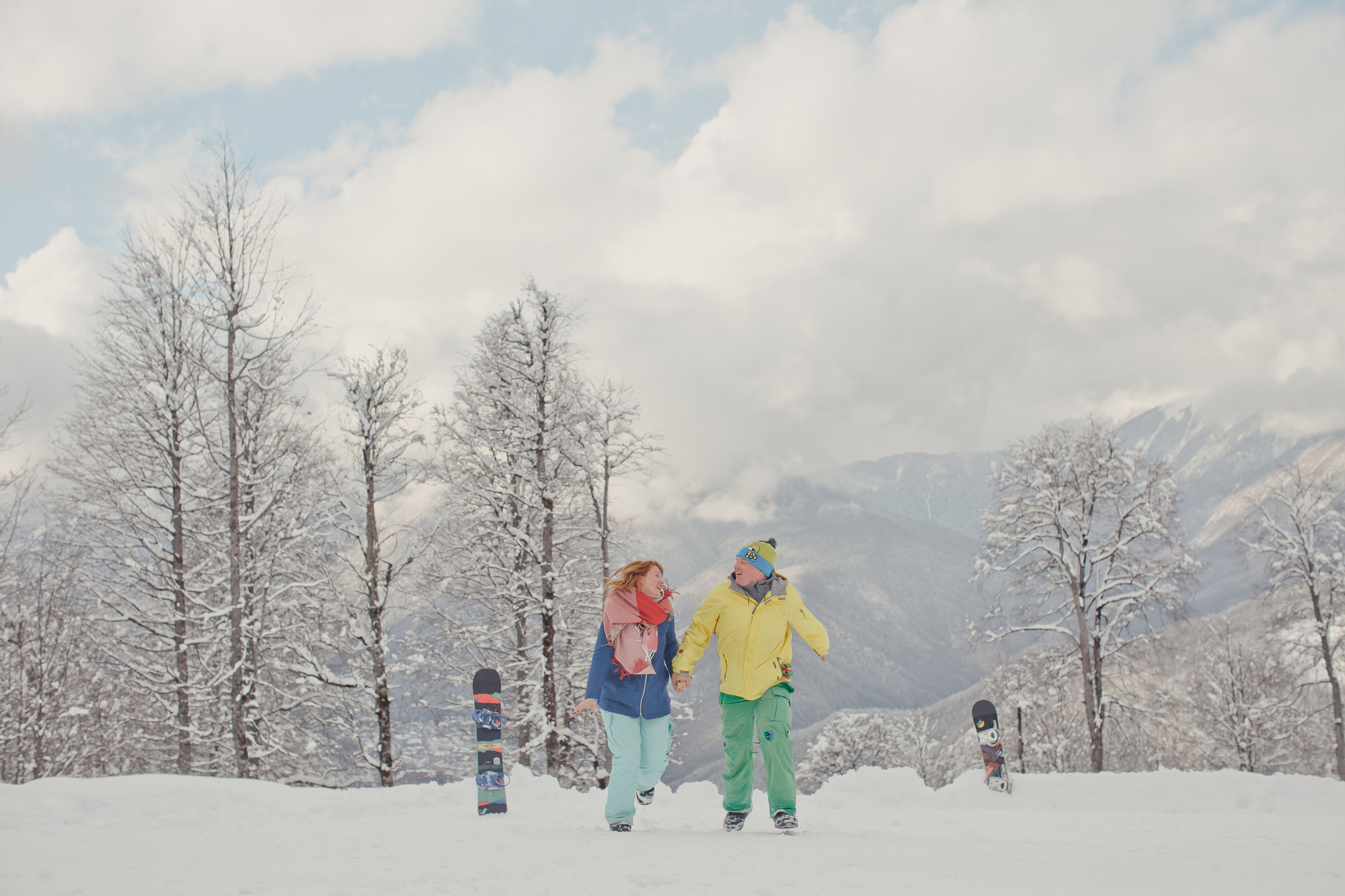 Love Story на Роза Пик. Сочи, Россия. Свадебный и семейный фотограф Ольга Сморжанюк