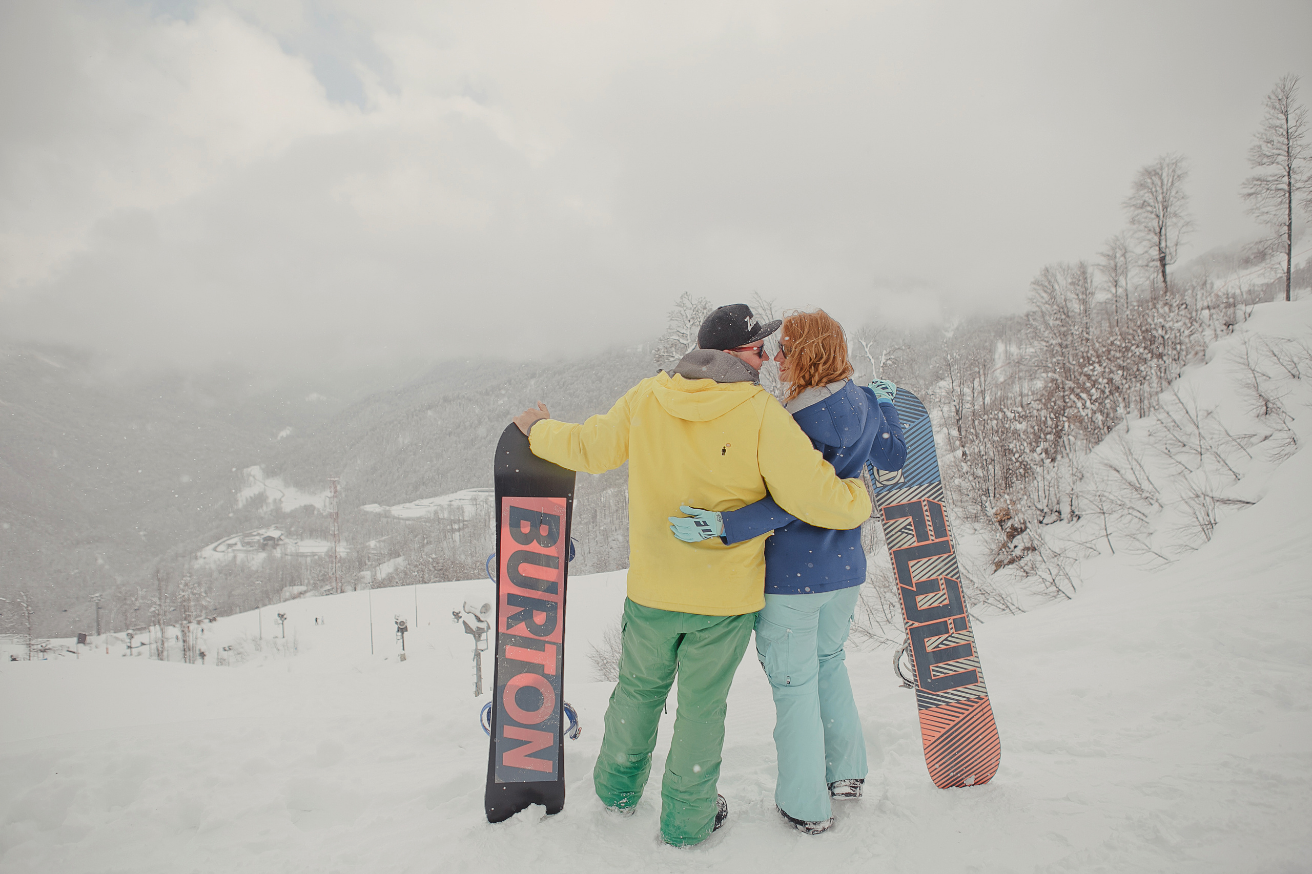 Love Story на Роза Пик. Сочи, Россия. Свадебный и семейный фотограф Ольга Сморжанюк