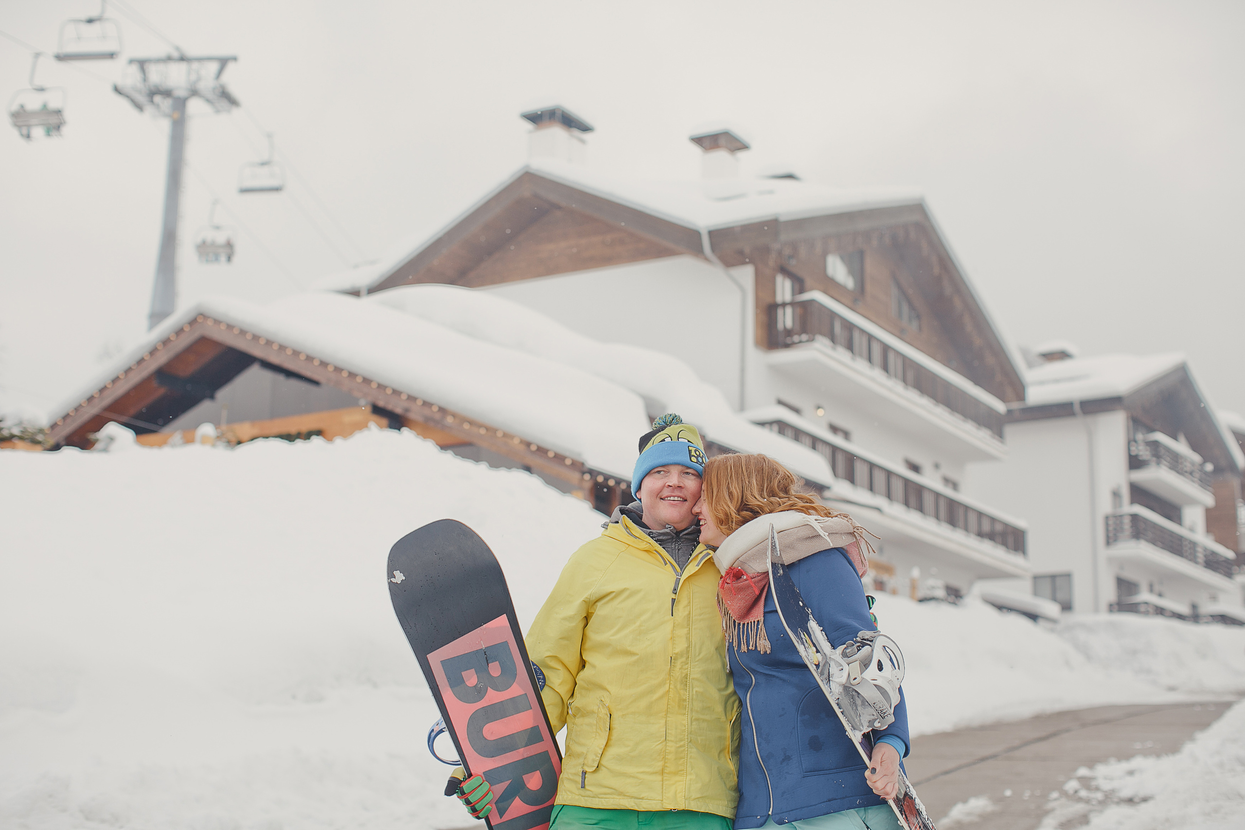 Love Story на Роза Пик. Сочи, Россия. Свадебный и семейный фотограф Ольга Сморжанюк