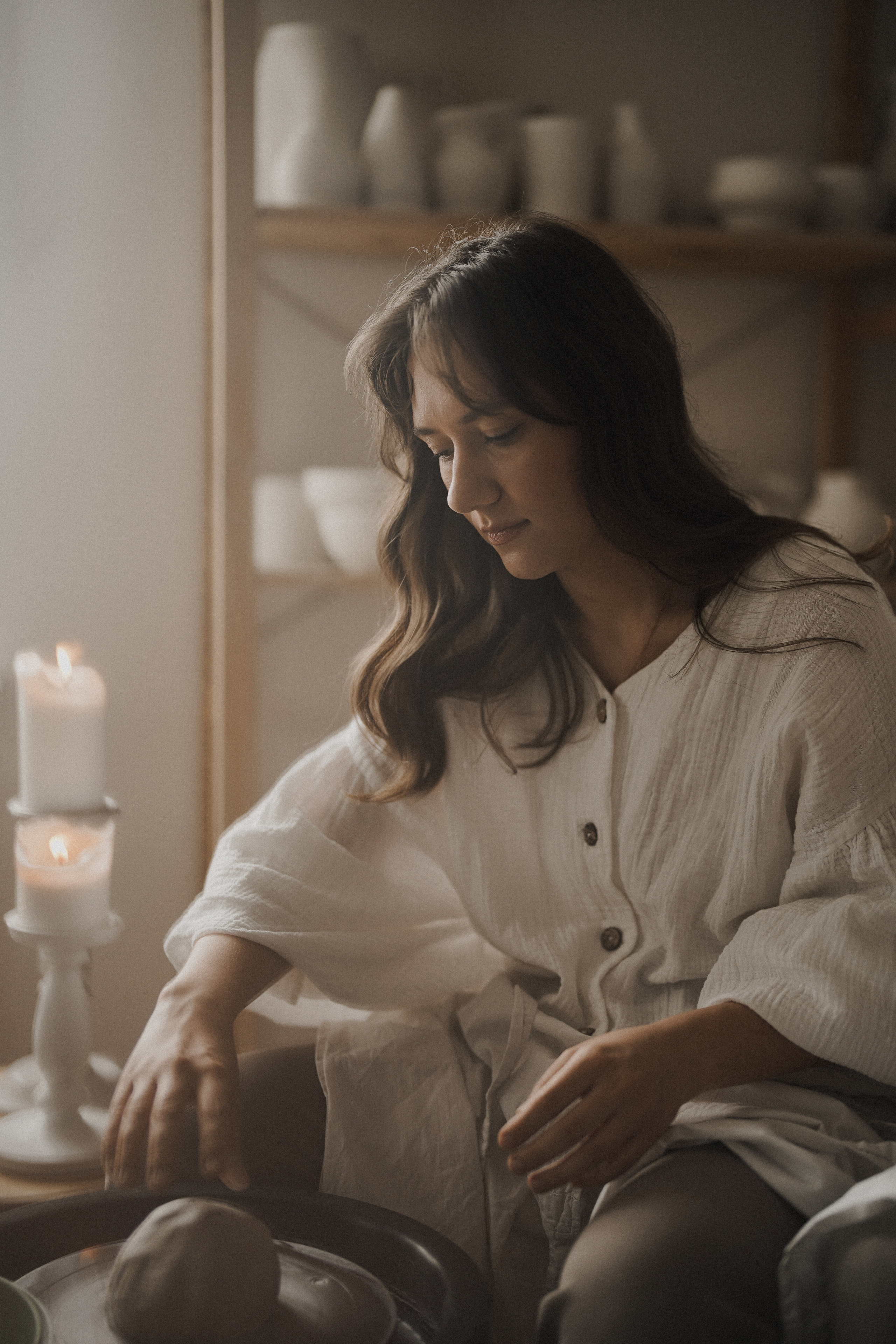 Свидание в гончарной мастерской. Фотограф Королева Елена в Москве